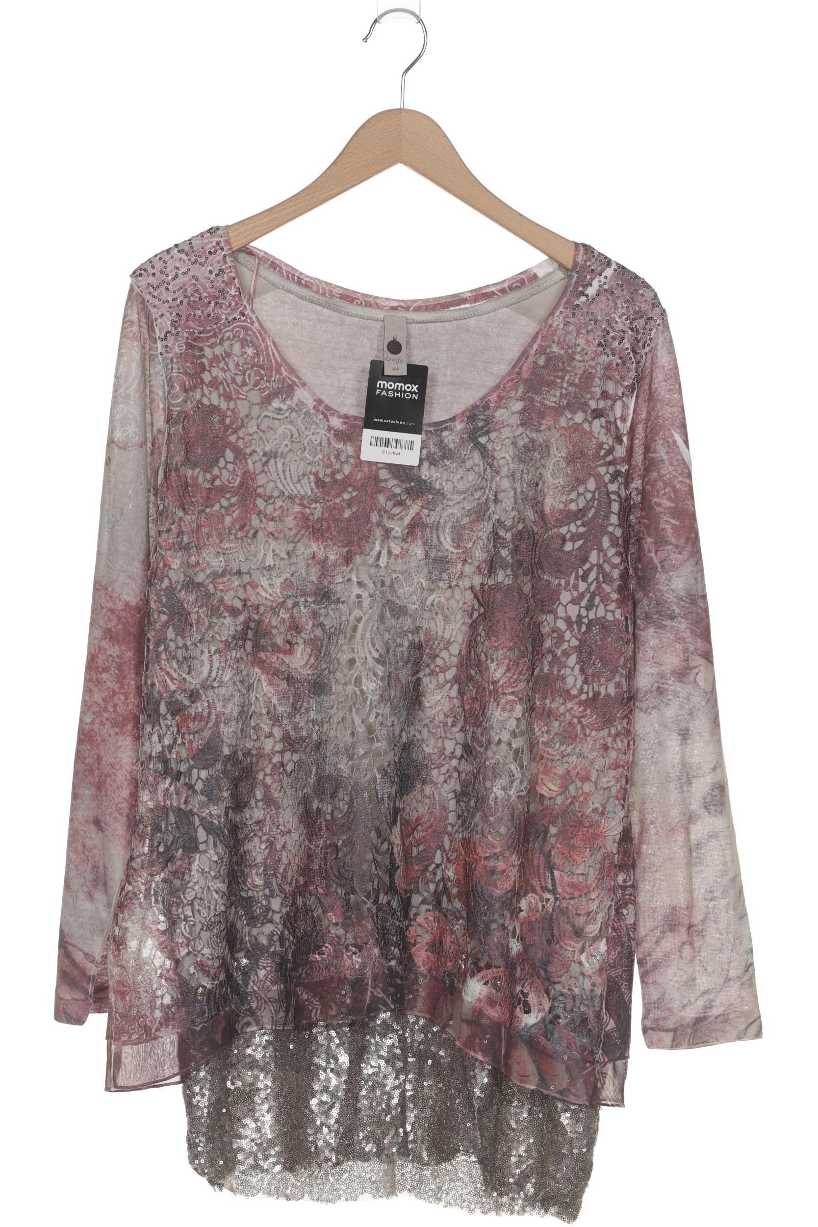 

tredy Damen Langarmshirt, grau, Gr. 44