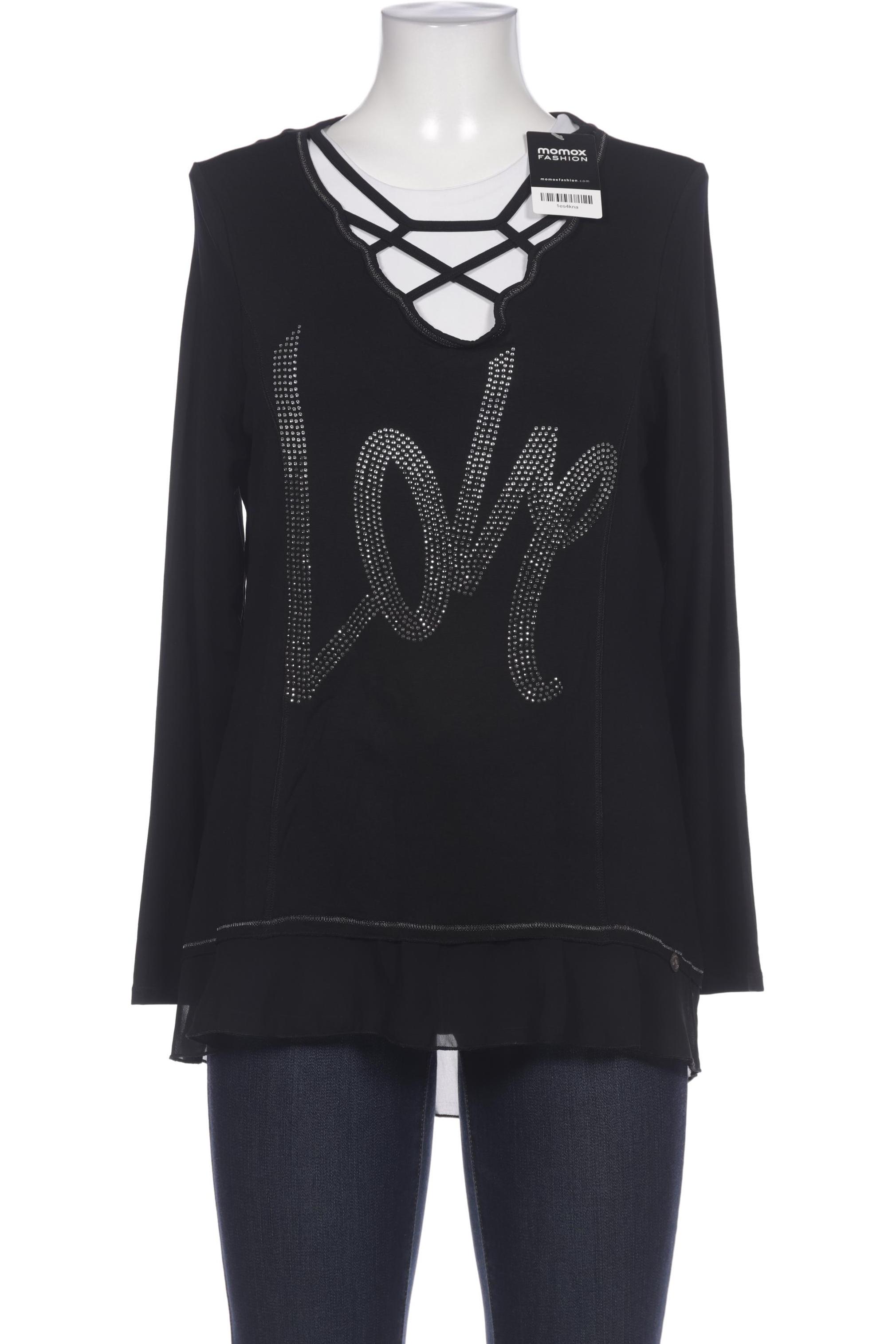 

tredy Damen Langarmshirt, schwarz, Gr. 36