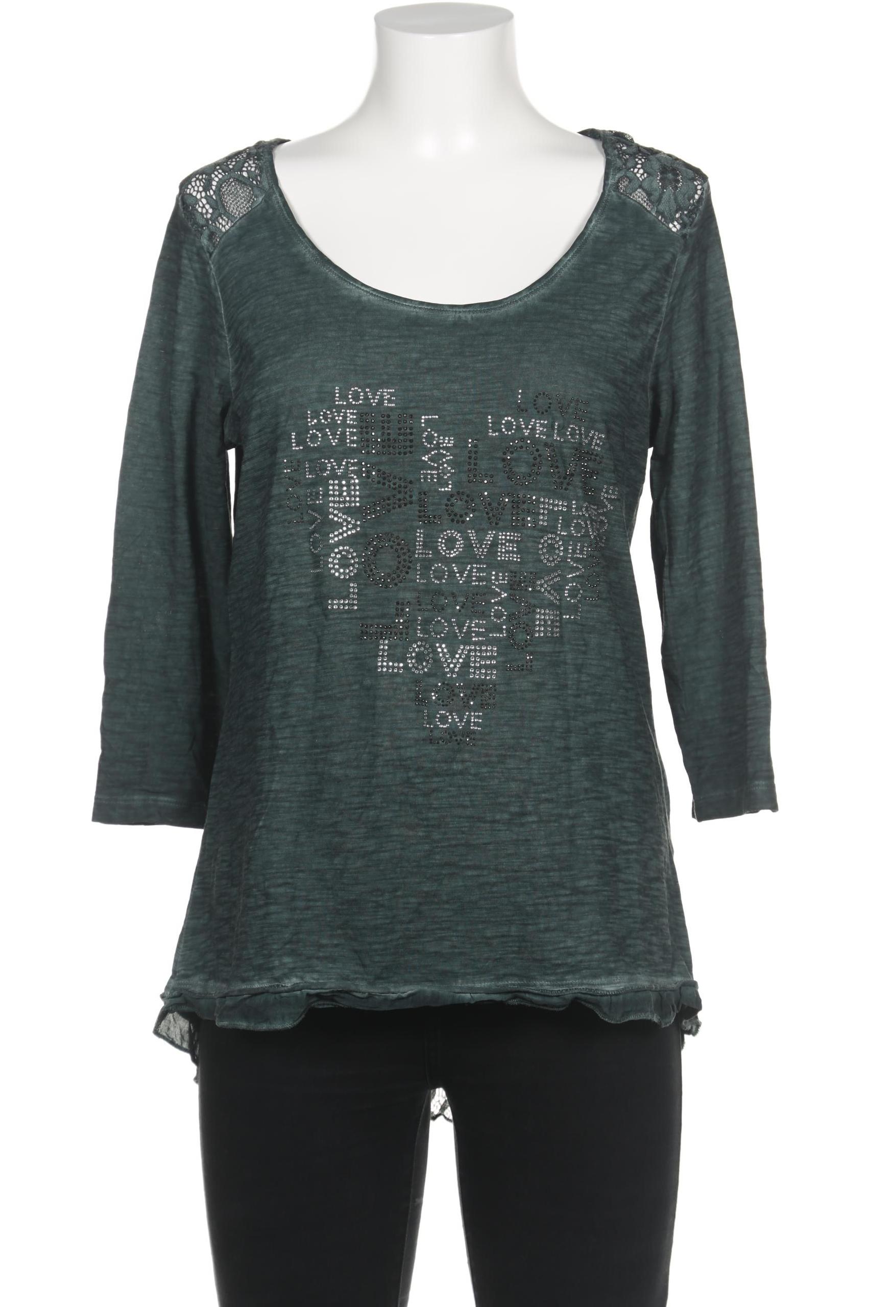 

tredy Damen Langarmshirt, türkis, Gr. 38