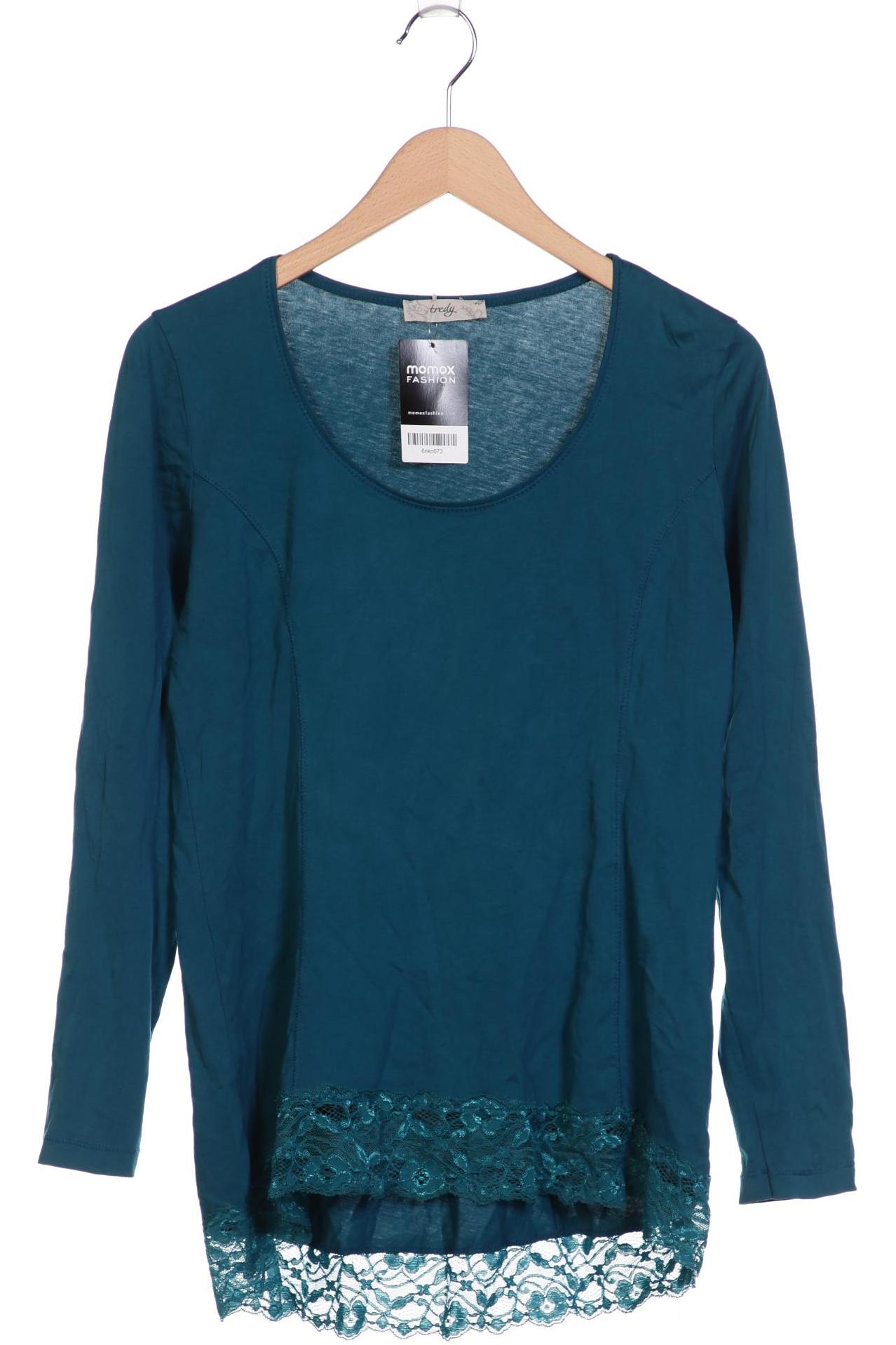 

tredy Damen Langarmshirt, blau, Gr. 40