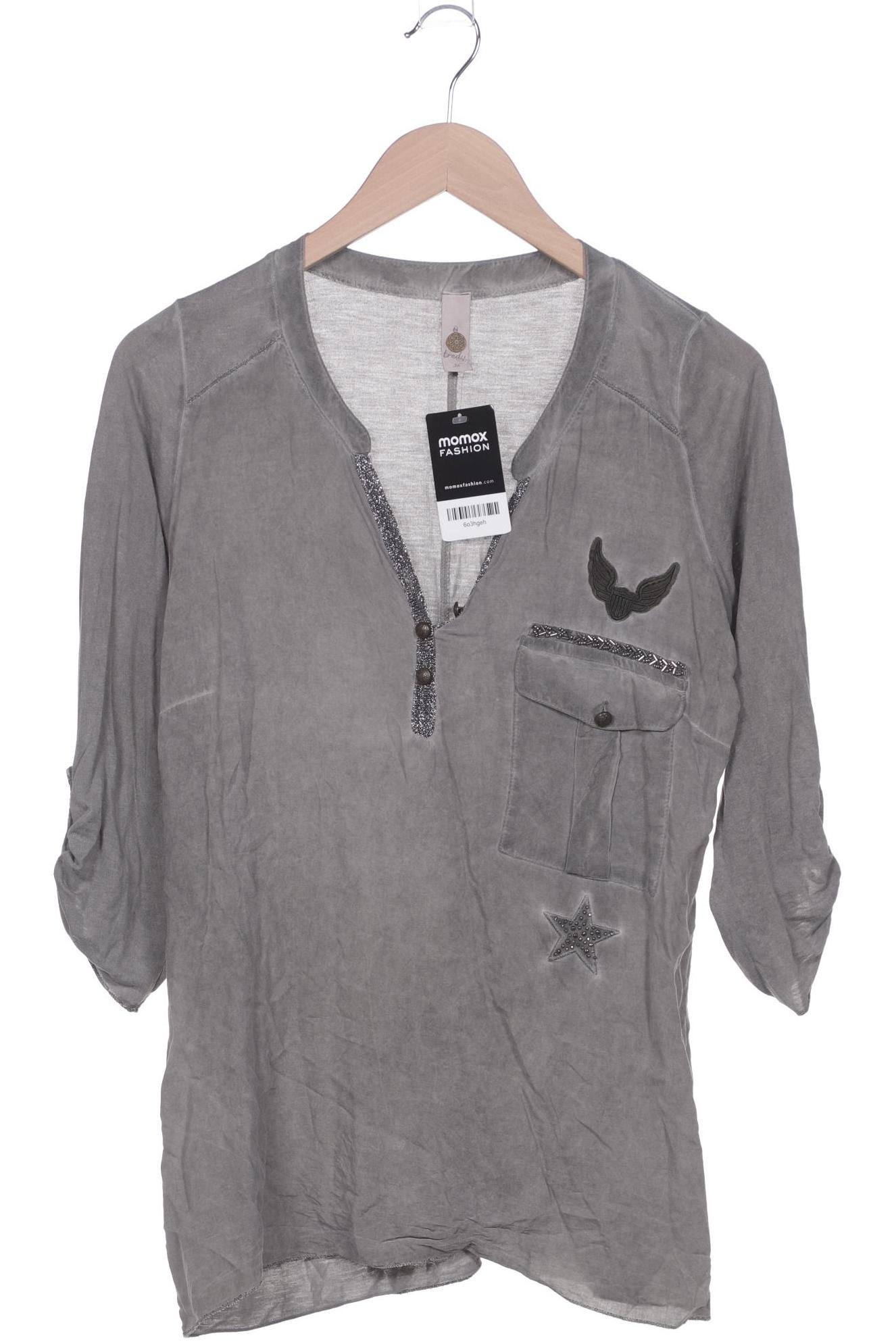 

tredy Damen Langarmshirt, grau