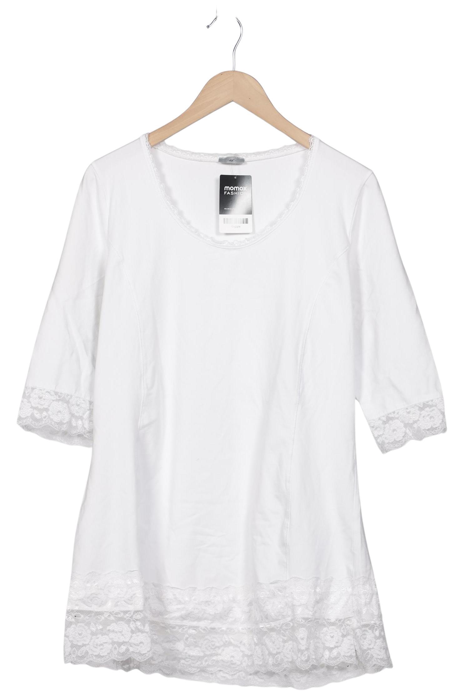 

tredy Damen Langarmshirt, weiß, Gr. 46