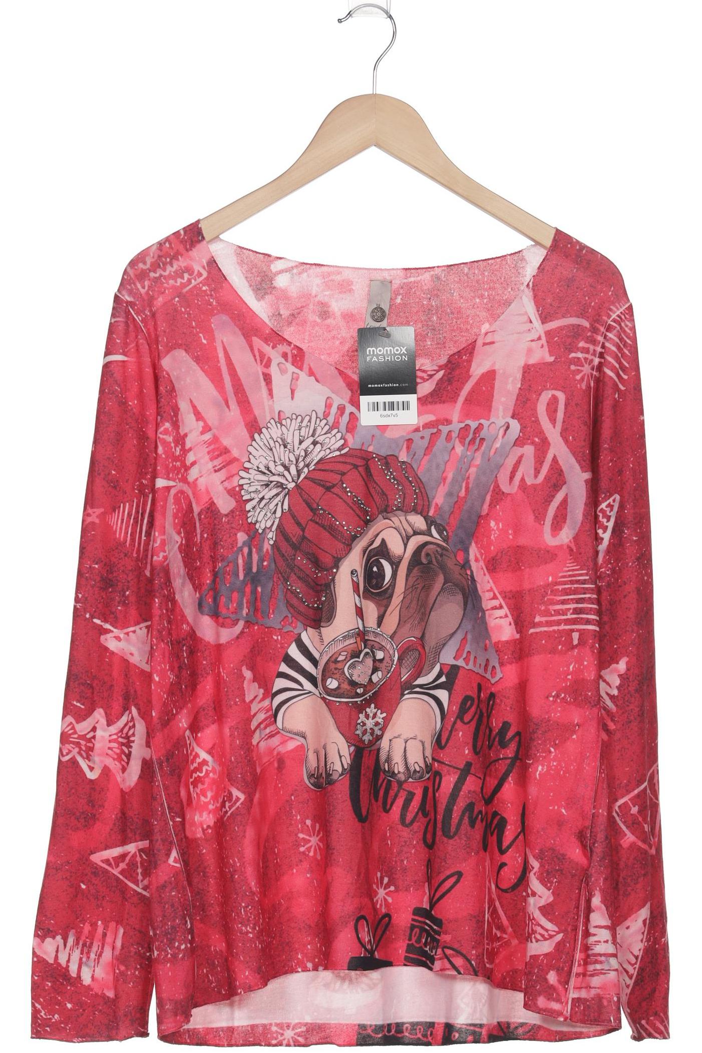 

tredy Damen Langarmshirt, rot, Gr. 44