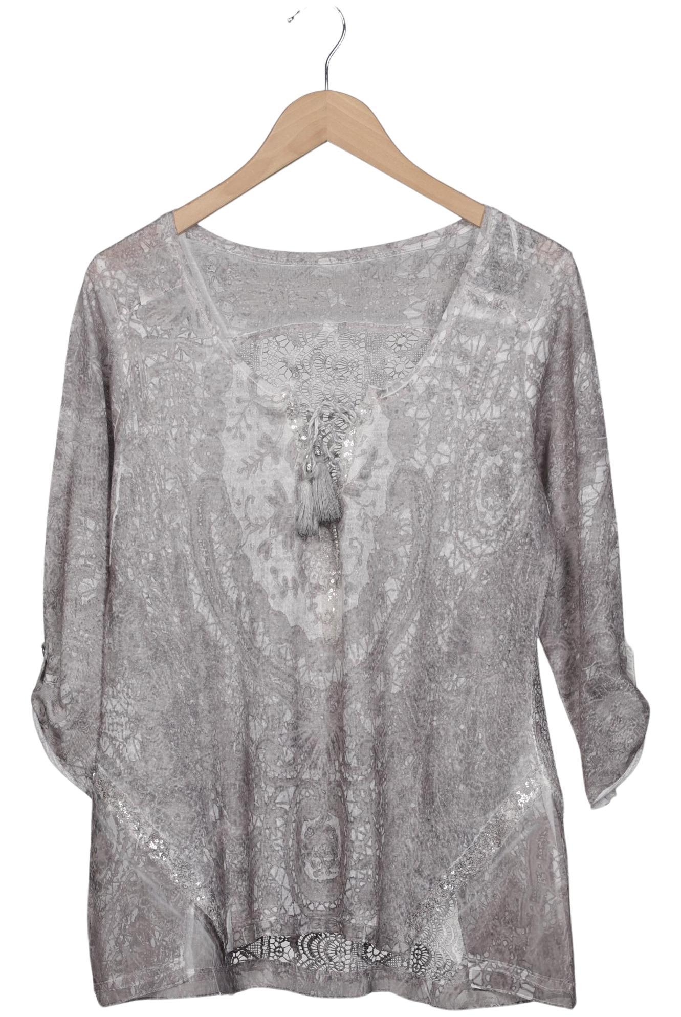 

tredy Damen Langarmshirt, grau, Gr. 46