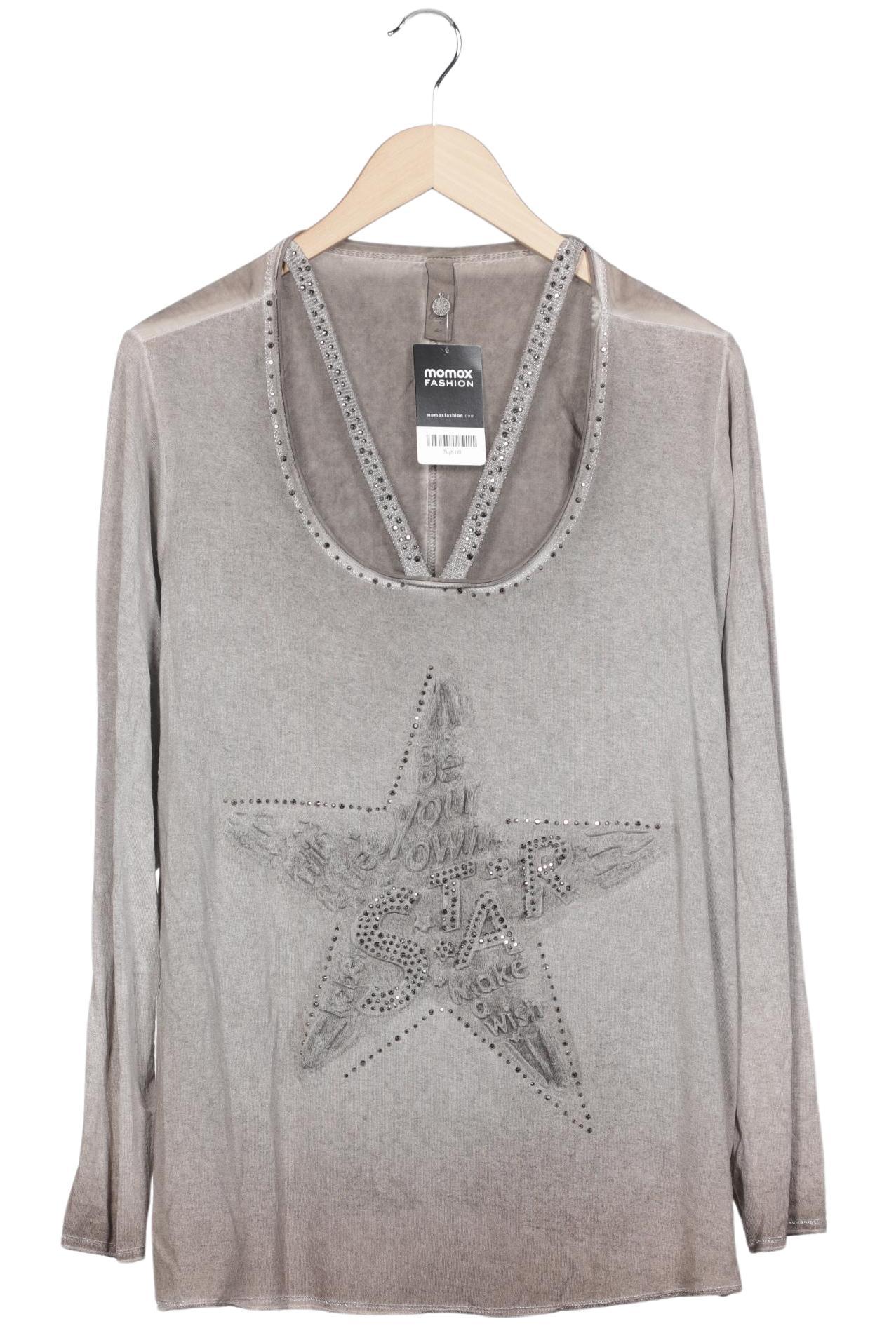 

tredy Damen Langarmshirt, grau, Gr. 46