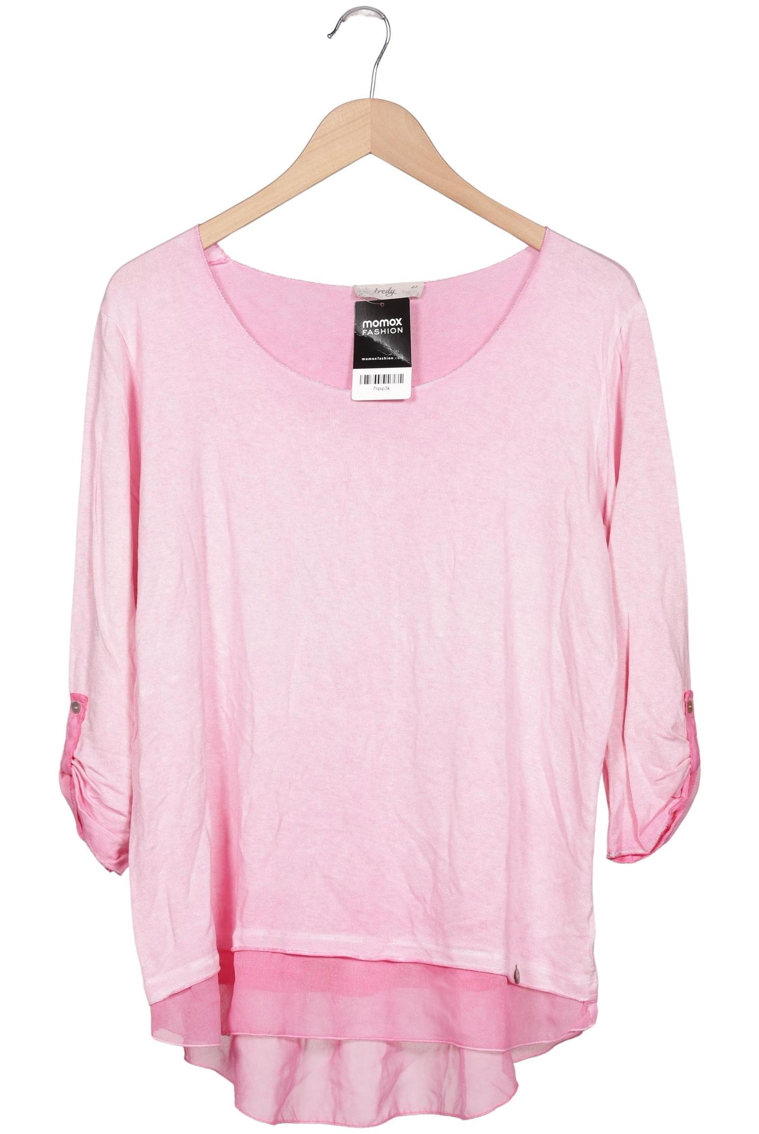 

tredy Damen Langarmshirt, pink, Gr. 44