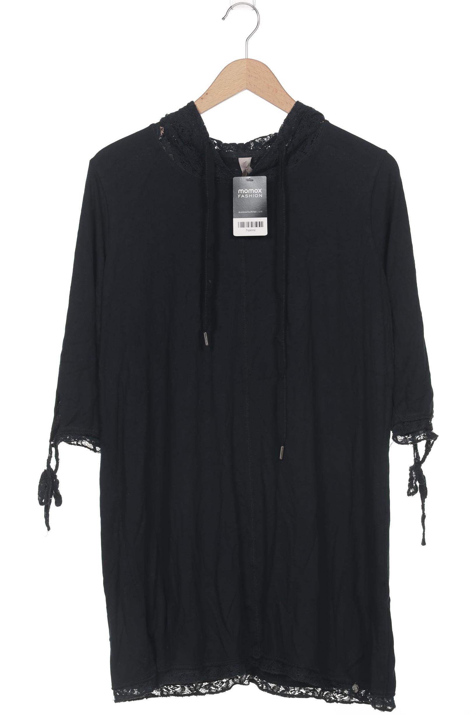 

tredy Damen Langarmshirt, schwarz, Gr. 48