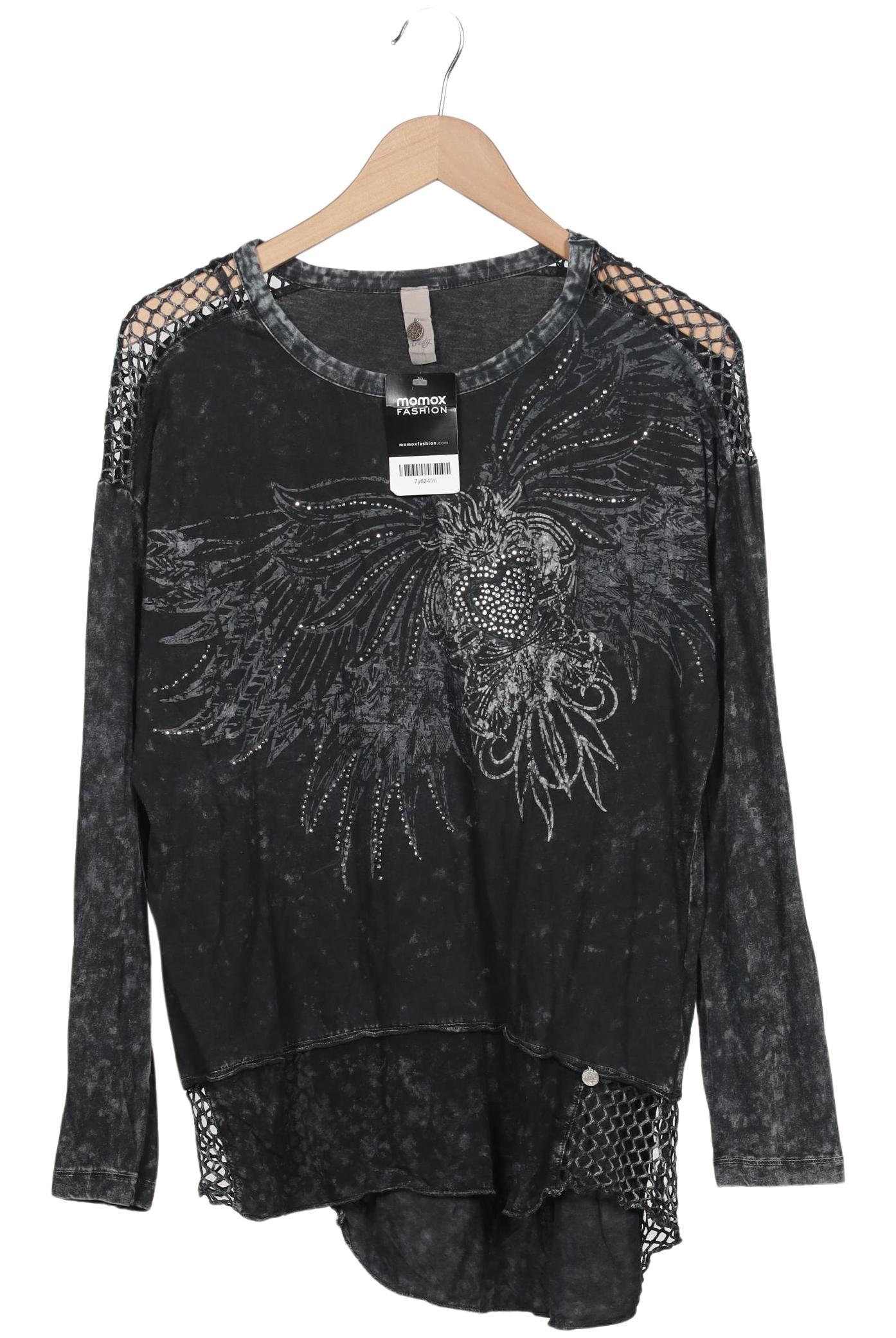 

tredy Damen Langarmshirt, grau, Gr. 36