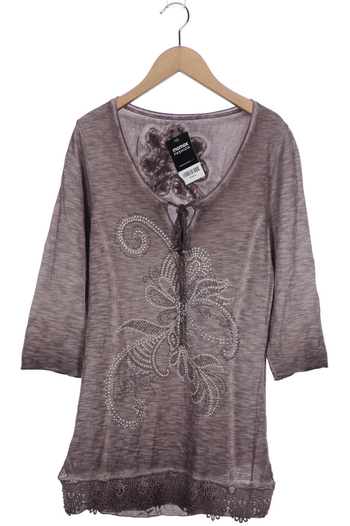 

tredy Damen Langarmshirt, braun, Gr. 38