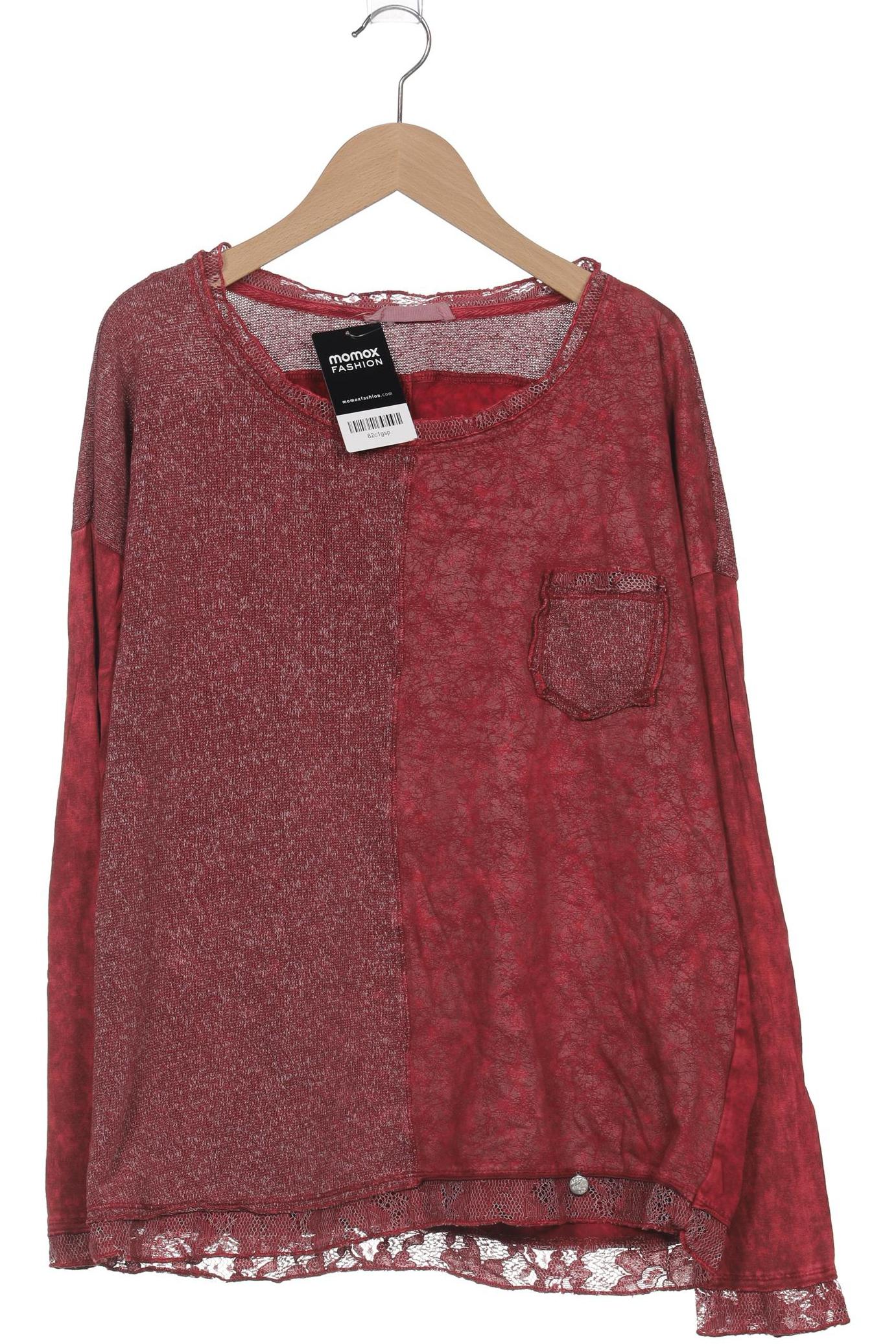 

tredy Damen Langarmshirt, rot, Gr. 38