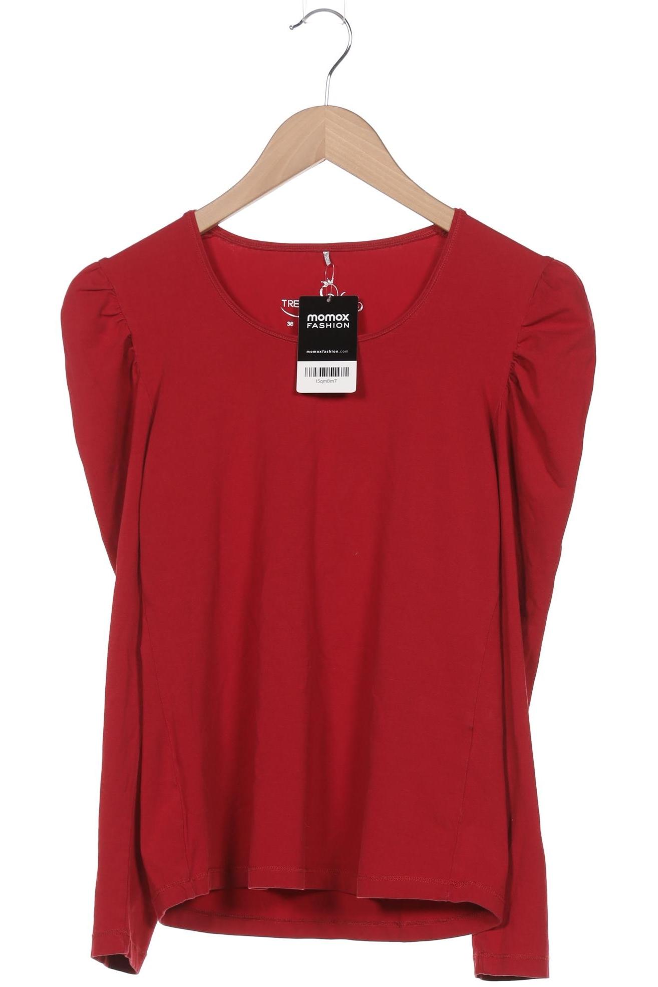 

tredy Damen Langarmshirt, rot, Gr. 36