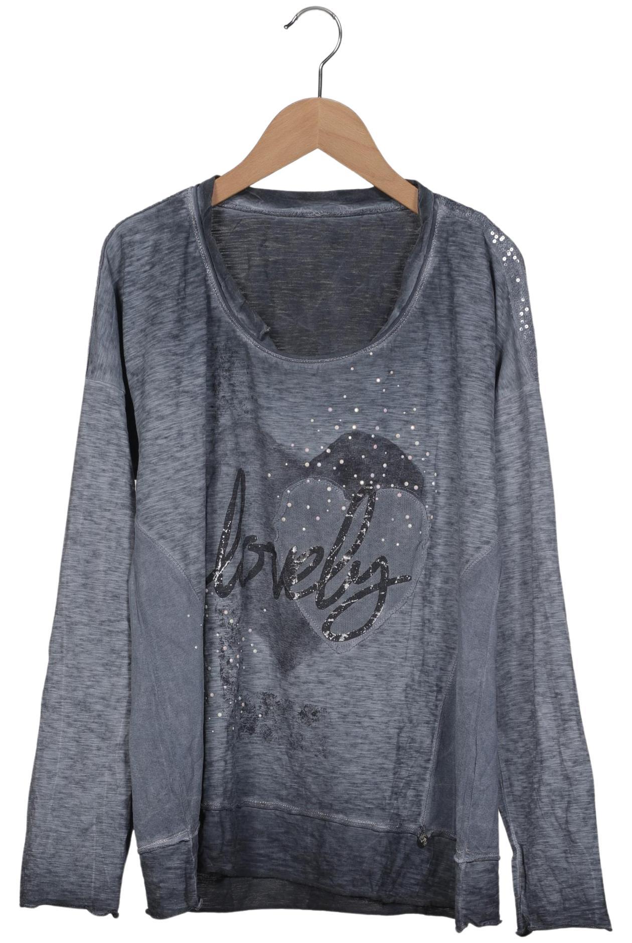 

tredy Damen Langarmshirt, grau, Gr. 42