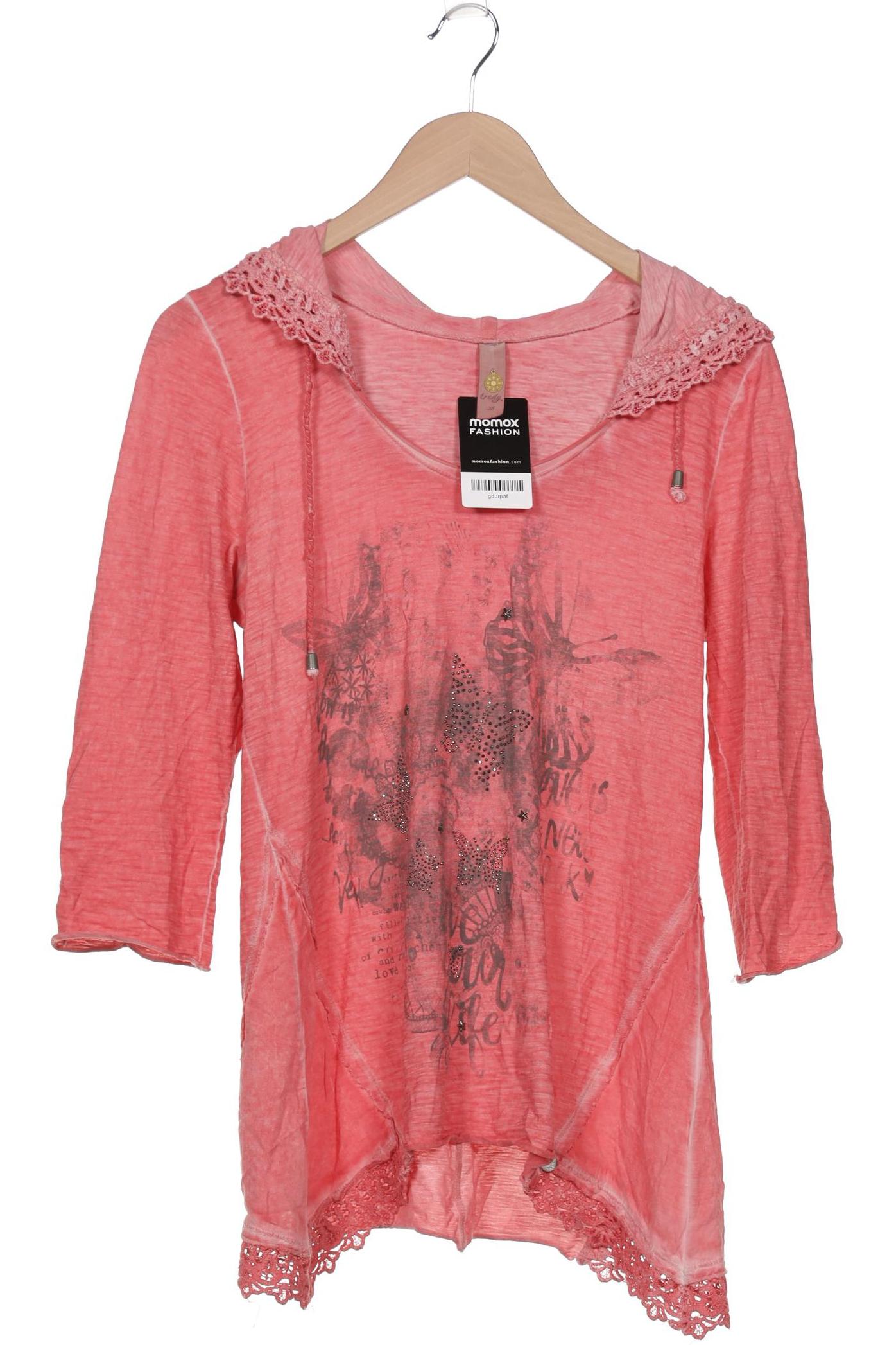 

tredy Damen Langarmshirt, rot, Gr. 38