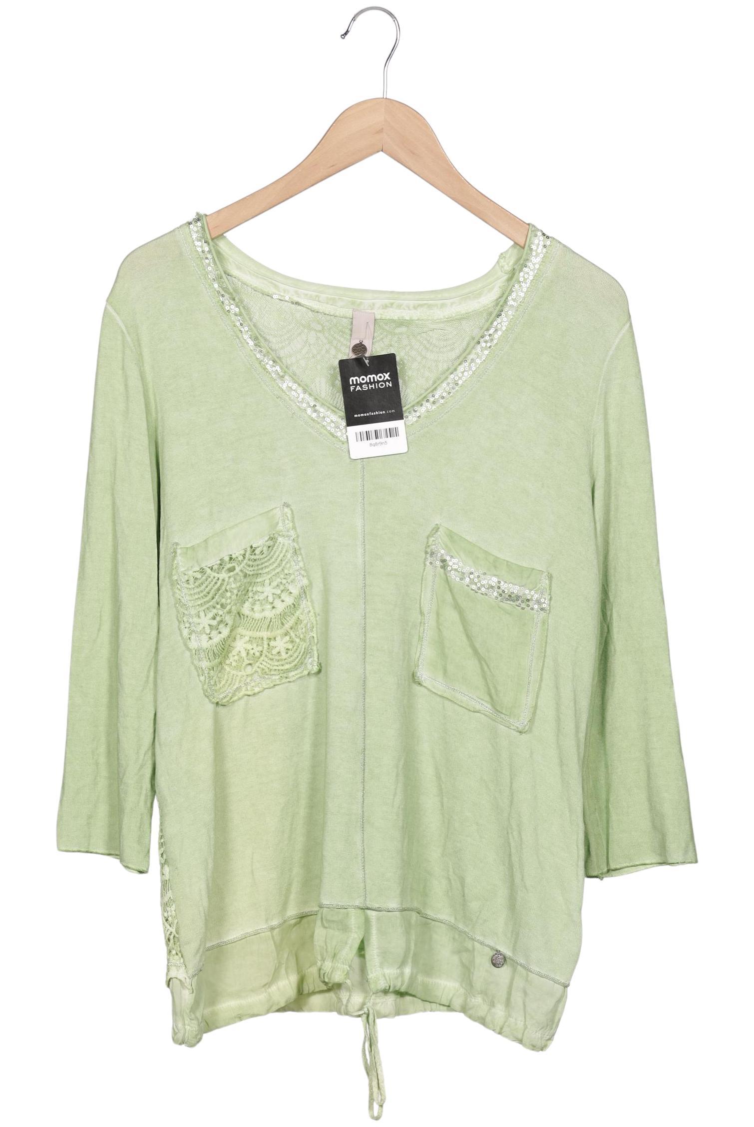 

tredy Damen Langarmshirt, hellgrün, Gr. 40