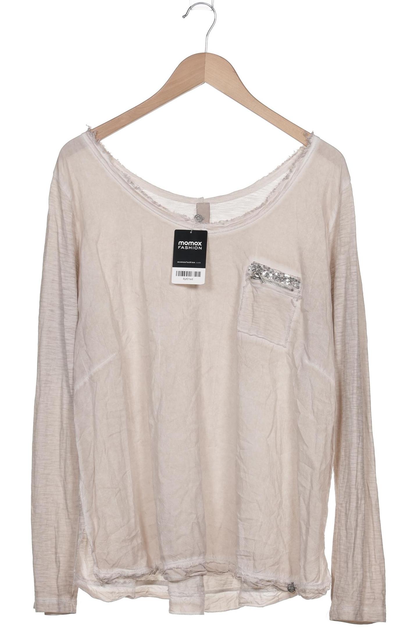 

tredy Damen Langarmshirt, beige, Gr. 48