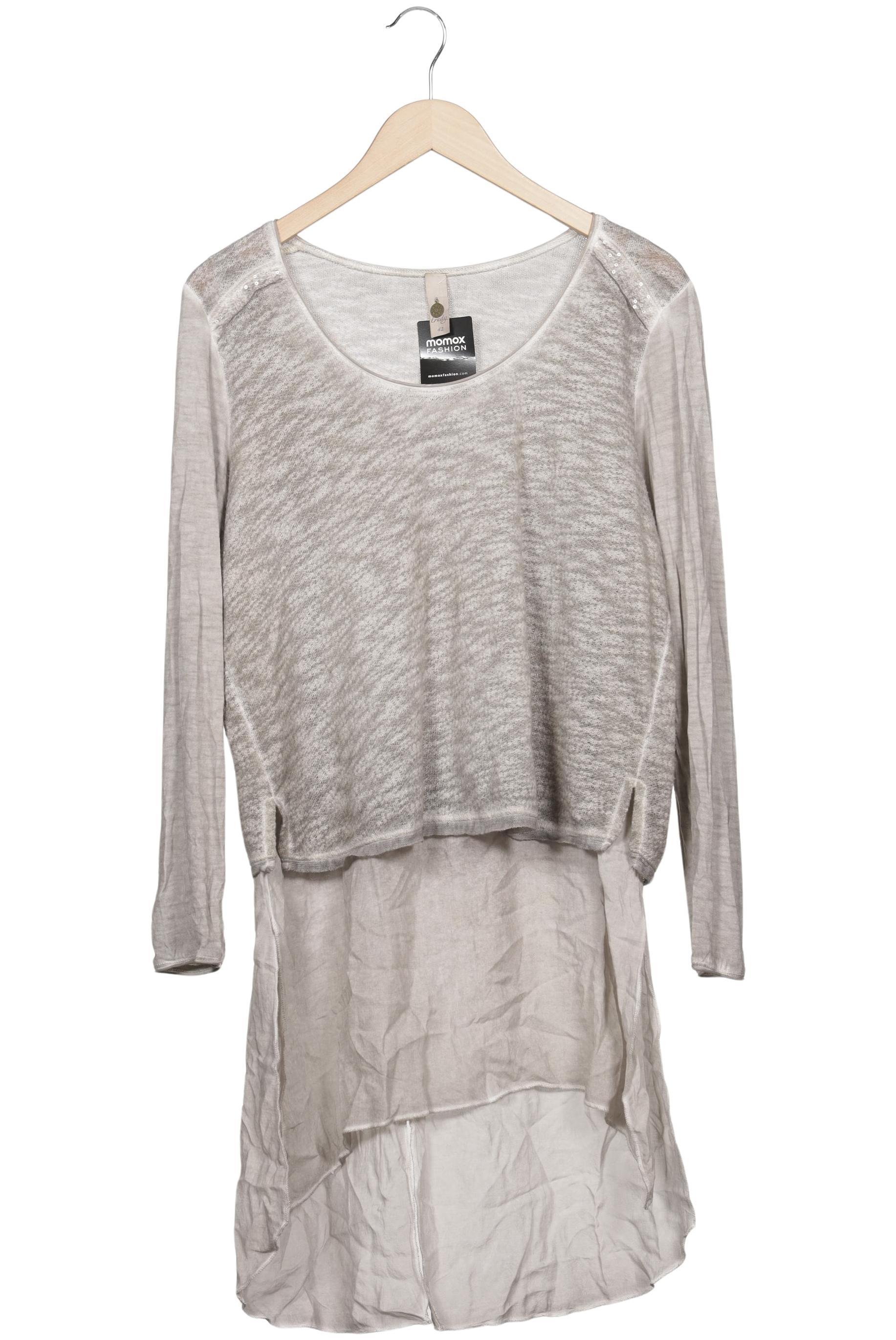 

tredy Damen Langarmshirt, grau, Gr. 42