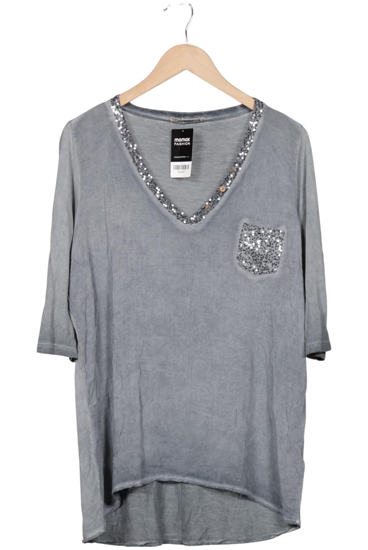 

tredy Damen Langarmshirt, grau, Gr. 44