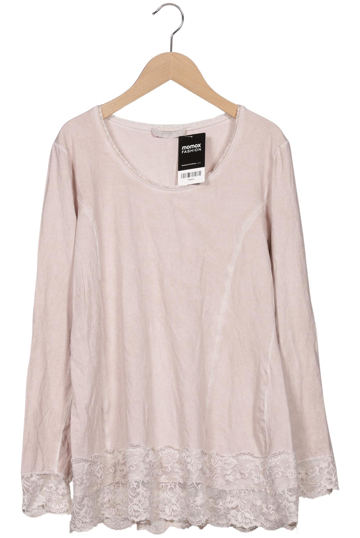

tredy Damen Langarmshirt, beige, Gr. 40