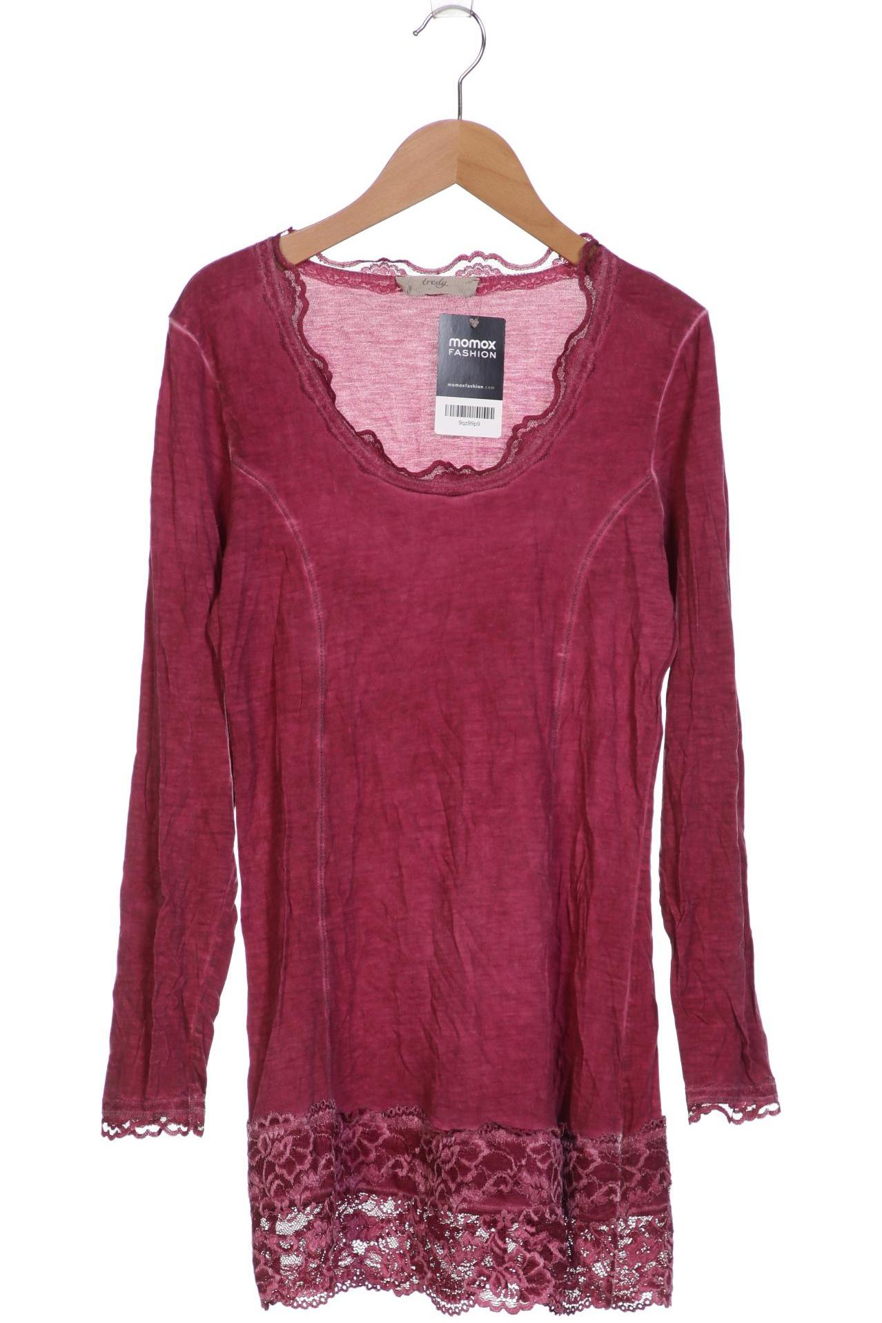 

tredy Damen Langarmshirt, bordeaux, Gr. 36