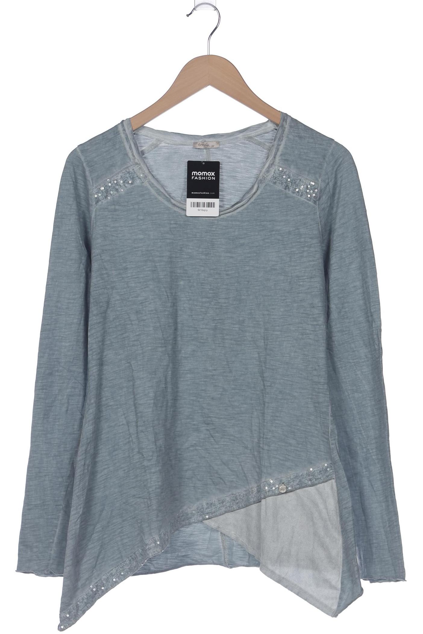 

tredy Damen Langarmshirt, hellgrün, Gr. 38