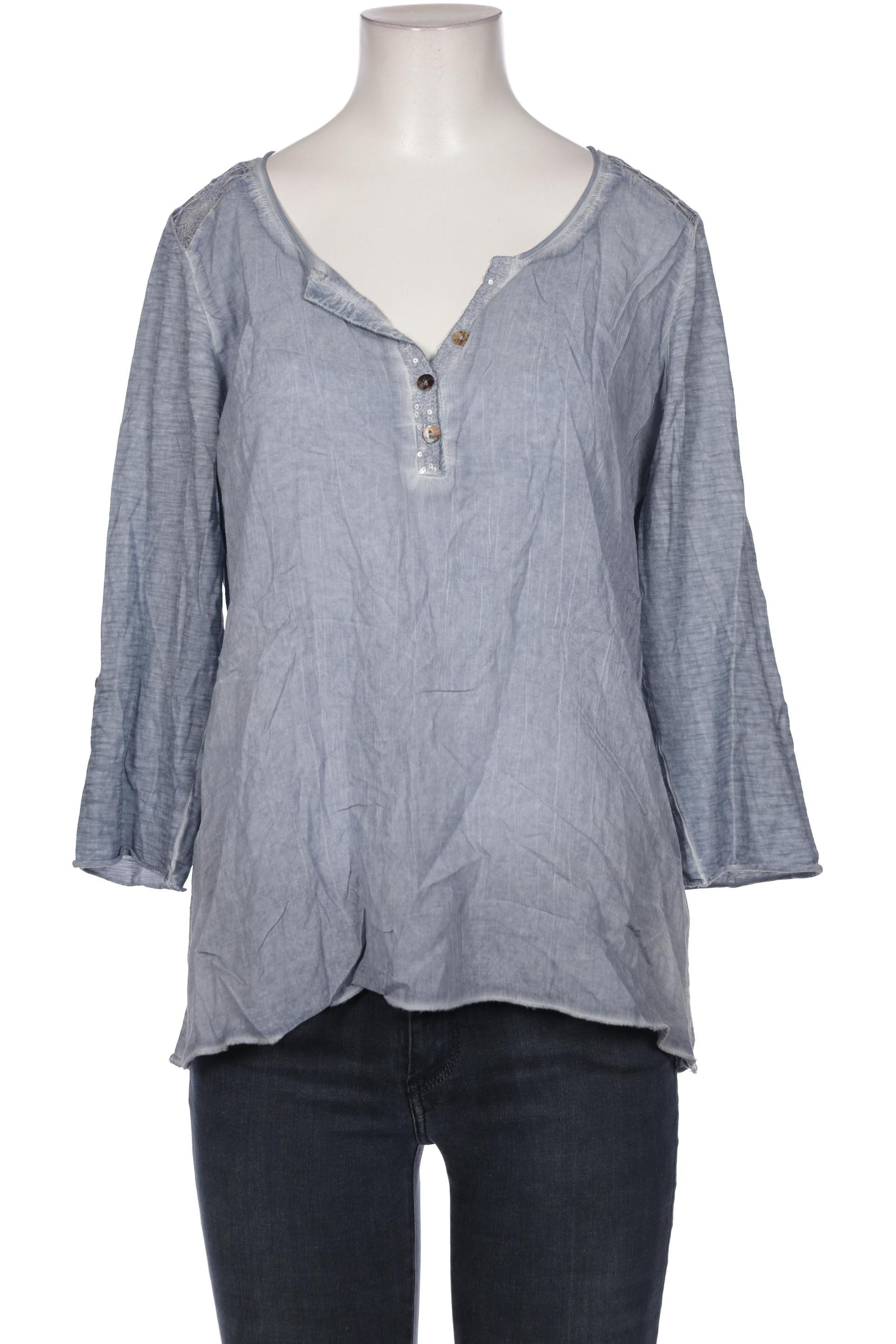 

tredy Damen Langarmshirt, blau, Gr. 36