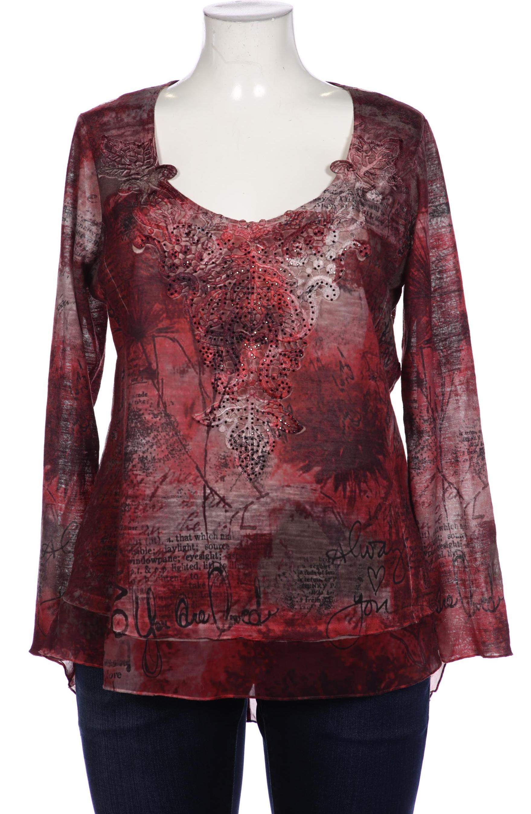 

tredy Damen Langarmshirt, rot, Gr. 44