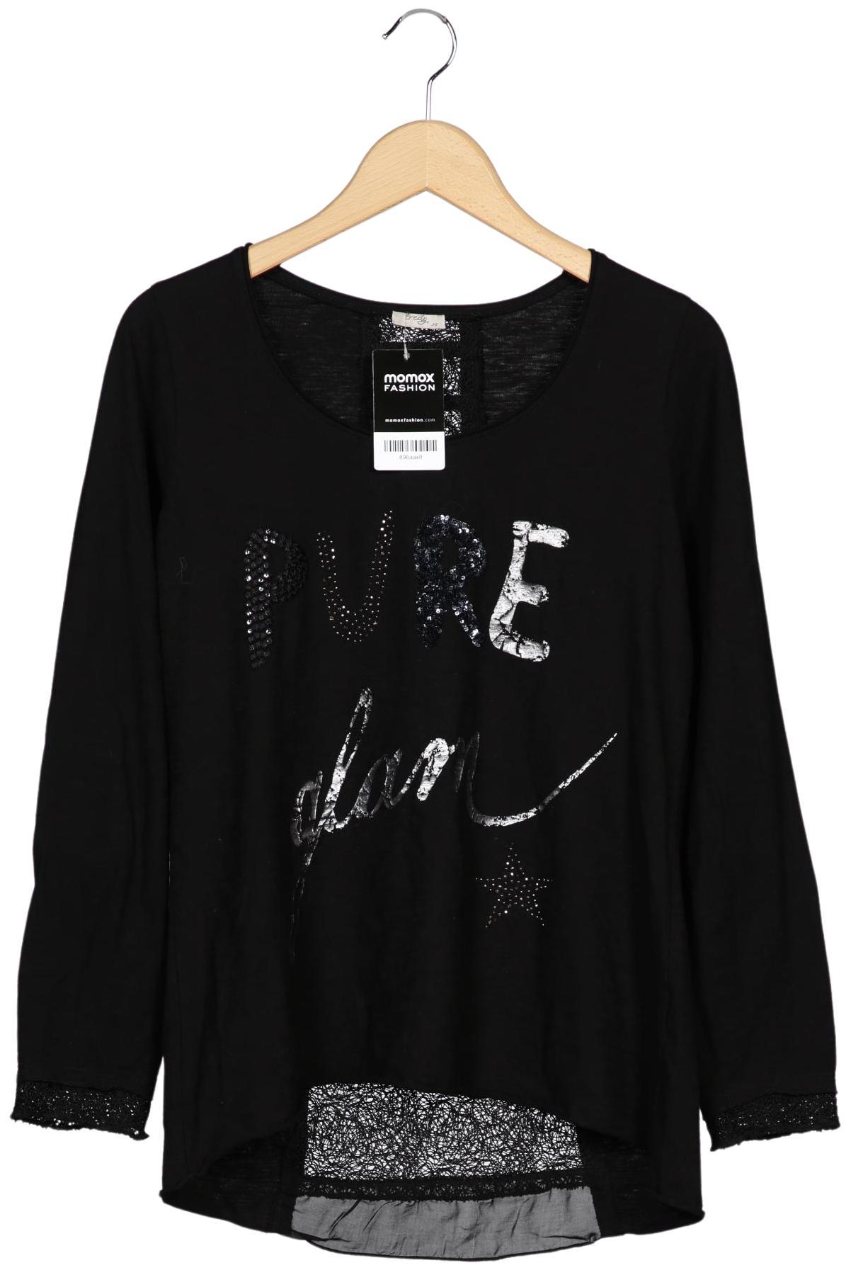 

tredy Damen Langarmshirt, schwarz, Gr. 36