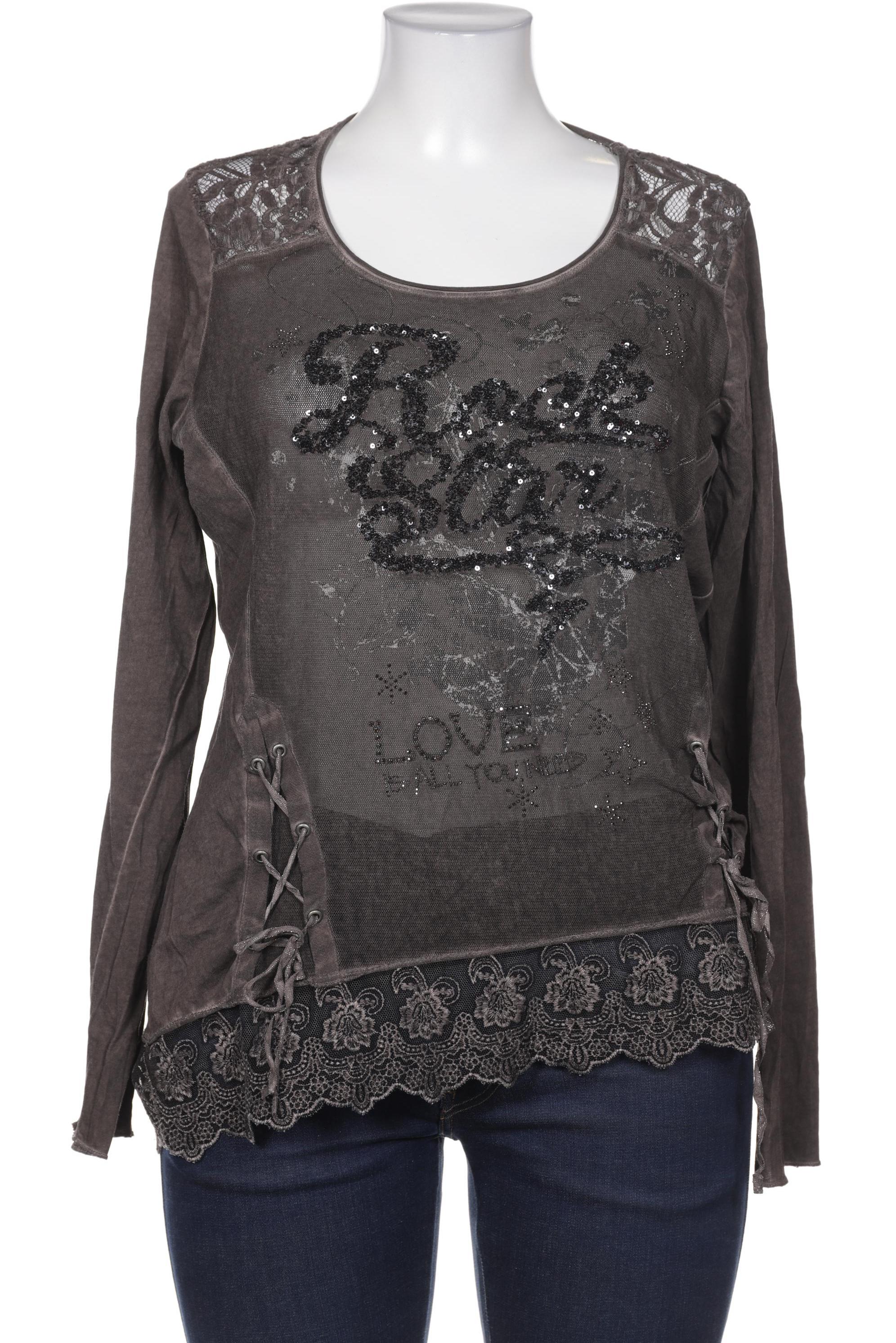 

tredy Damen Langarmshirt, braun, Gr. 42
