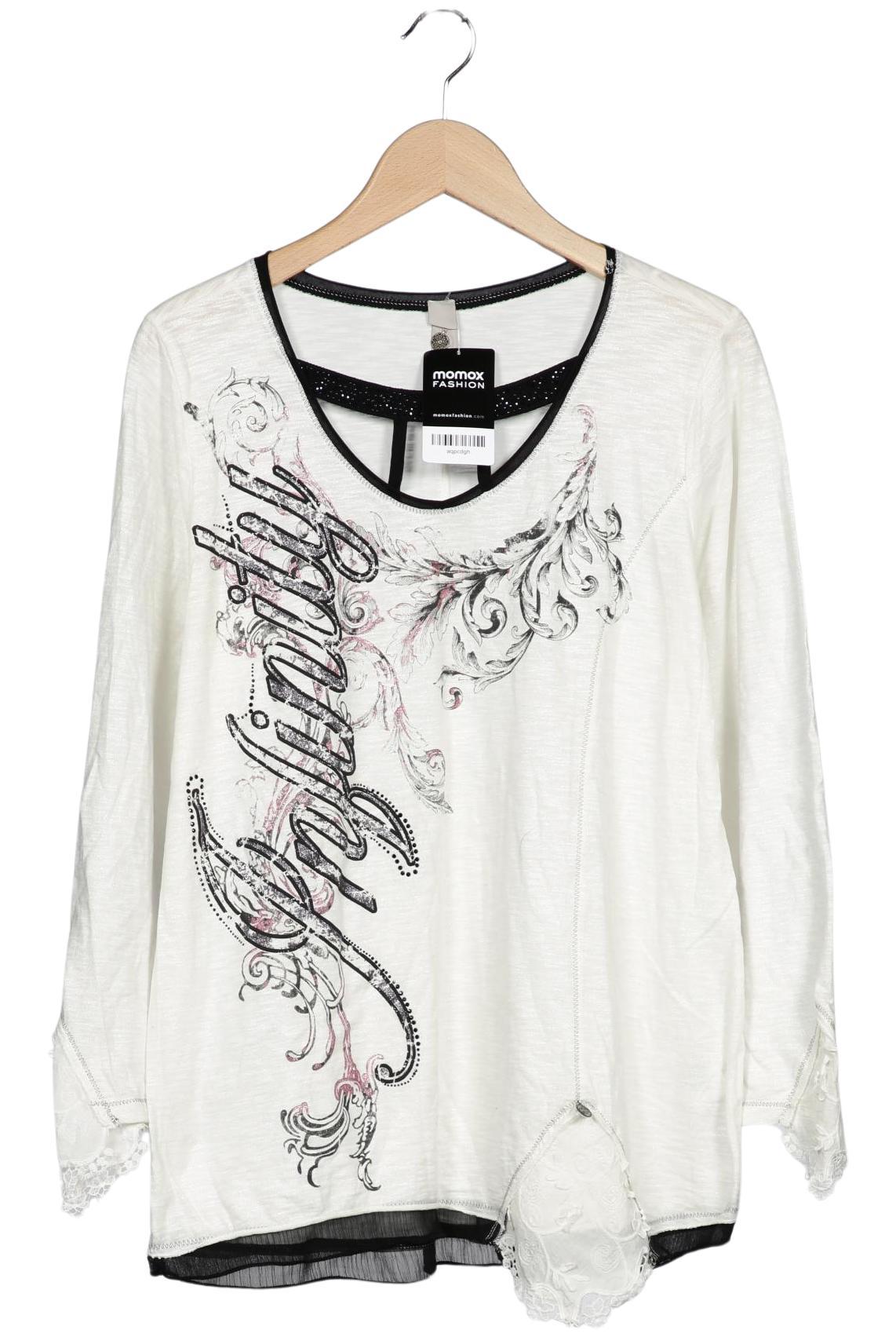 

tredy Damen Langarmshirt, weiß, Gr. 40