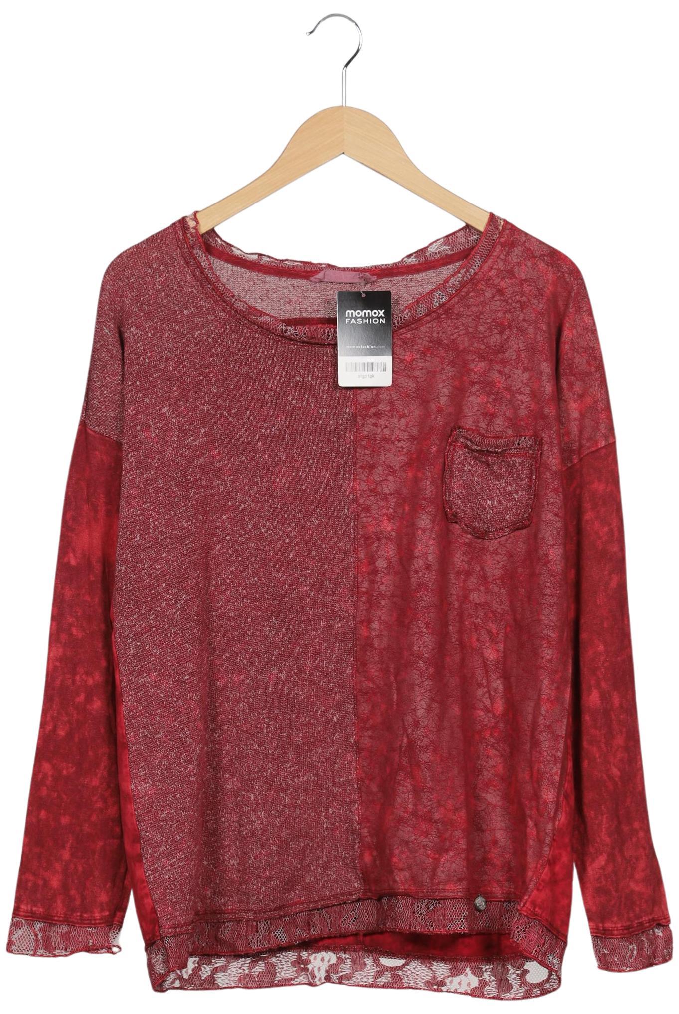 

tredy Damen Langarmshirt, rot, Gr. 44