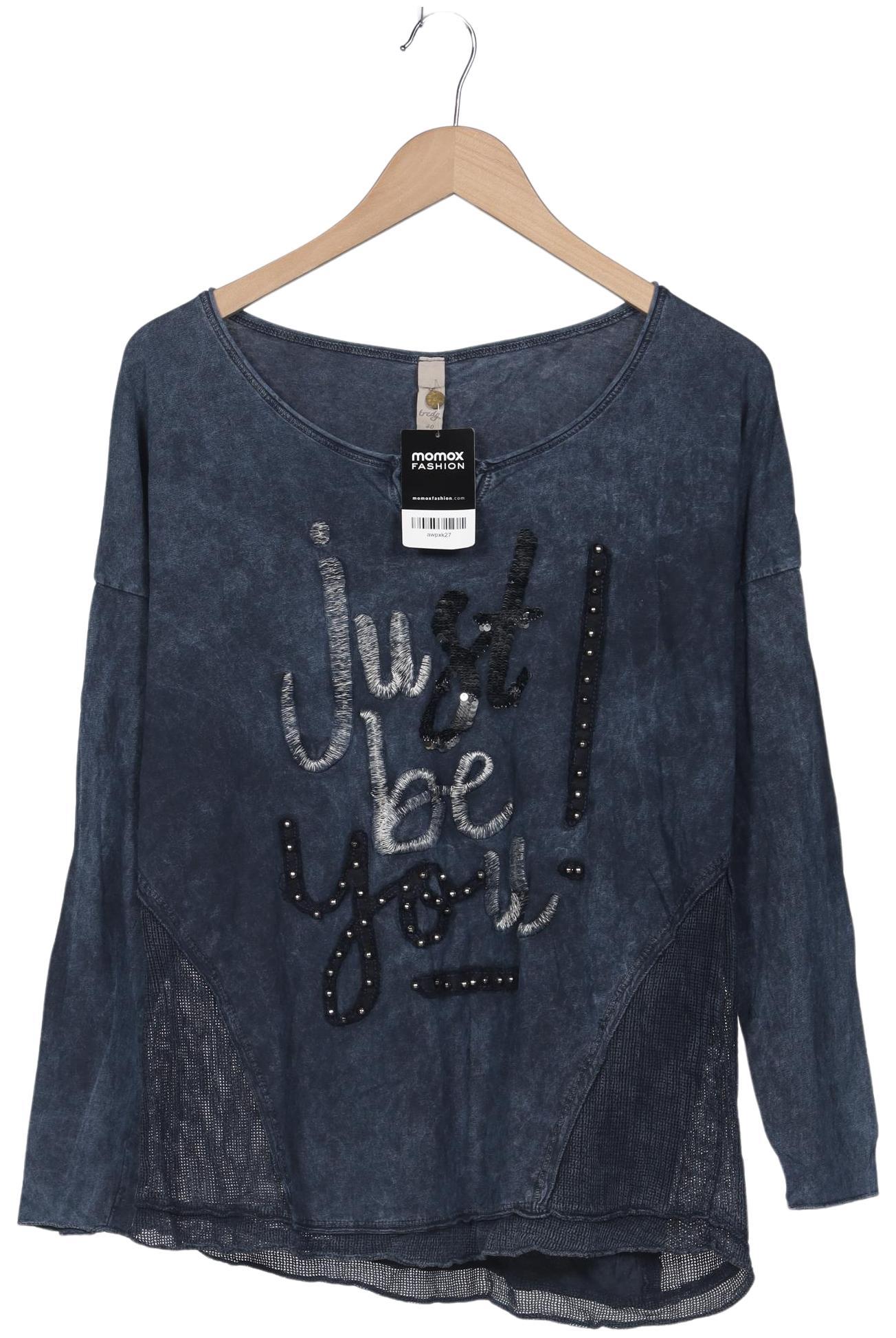 

tredy Damen Langarmshirt, marineblau, Gr. 40