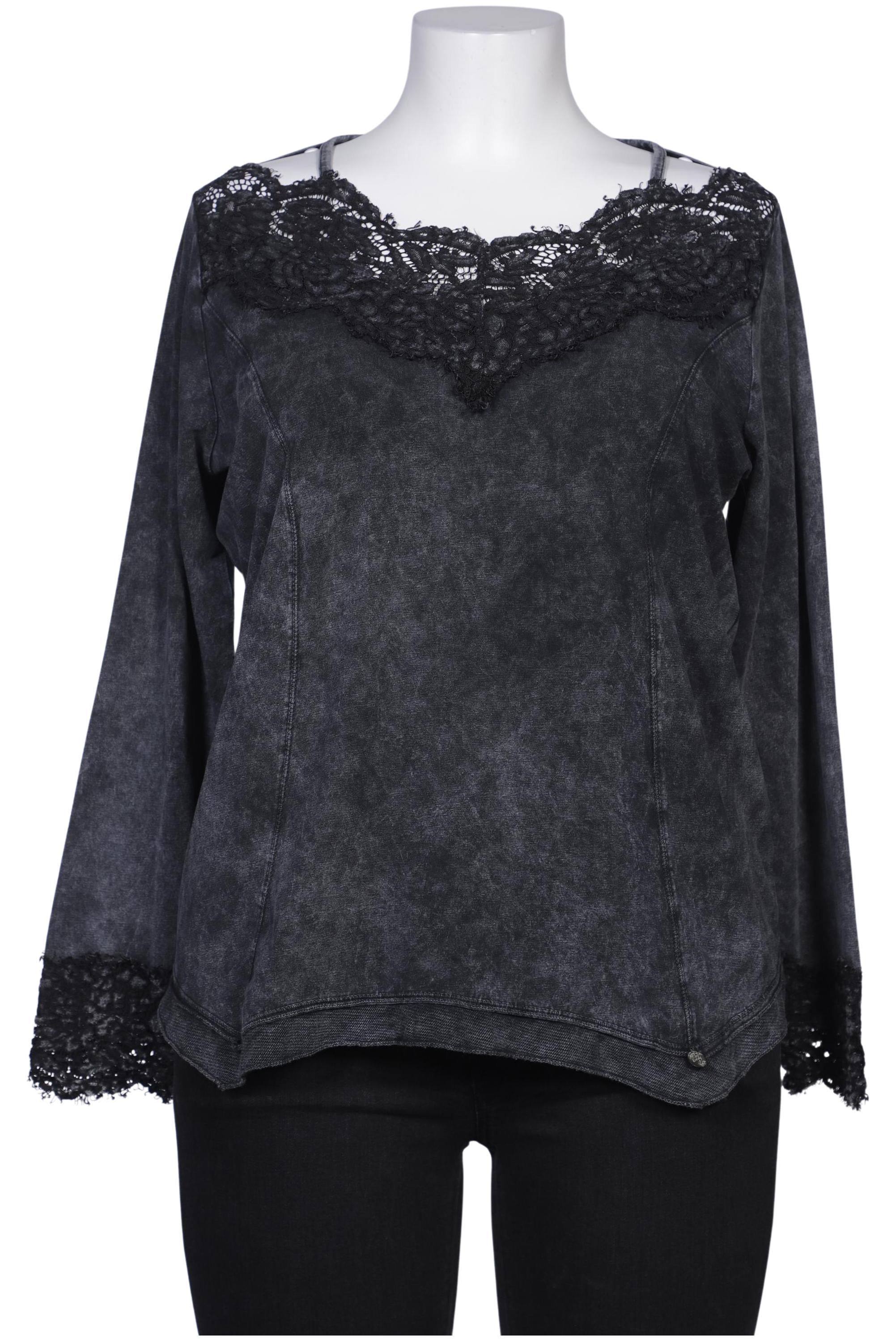 

tredy Damen Langarmshirt, grau, Gr. 44