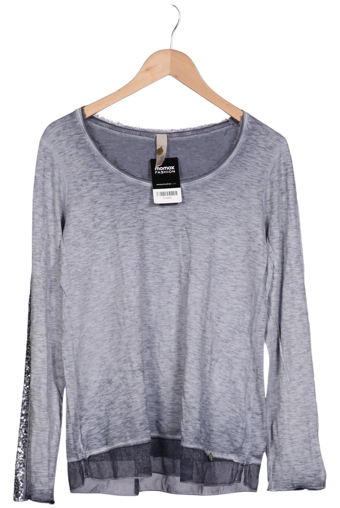 

tredy Damen Langarmshirt, grau, Gr. 38