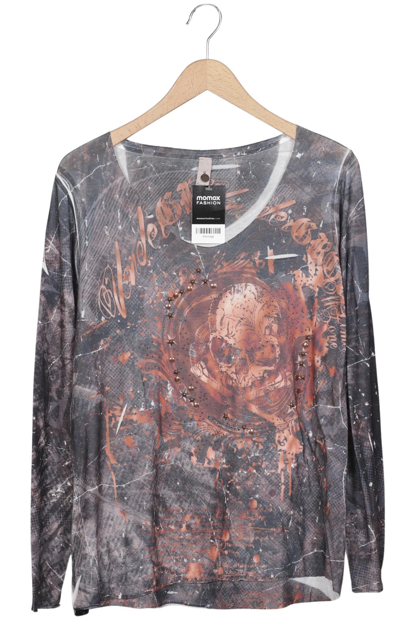 

tredy Damen Langarmshirt, grau, Gr. 42