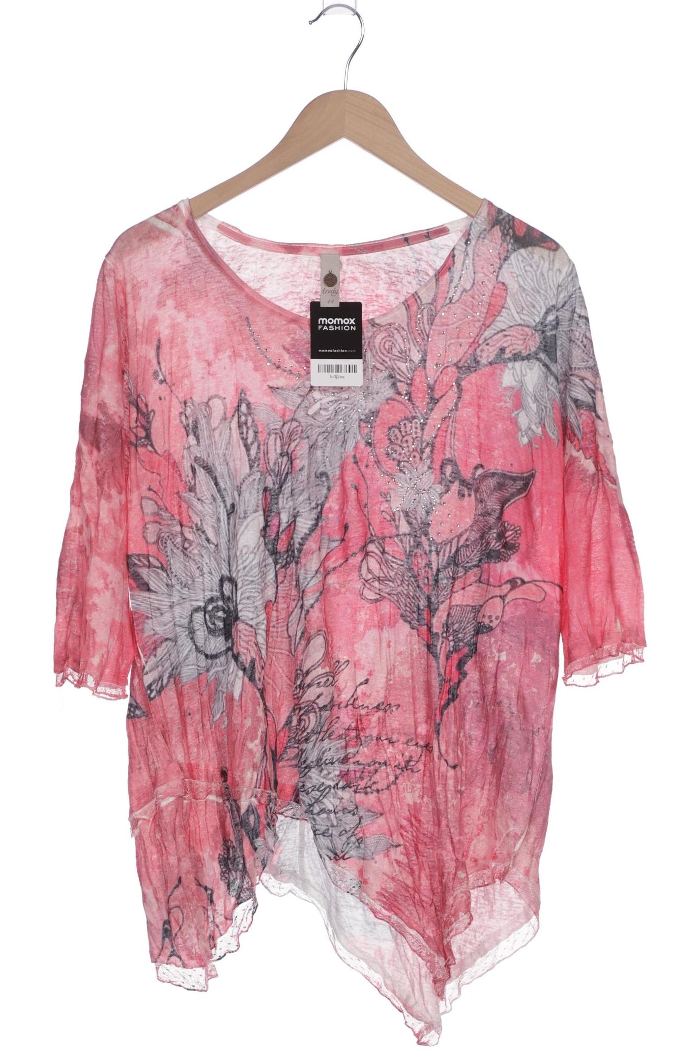

tredy Damen Langarmshirt, pink, Gr. 44