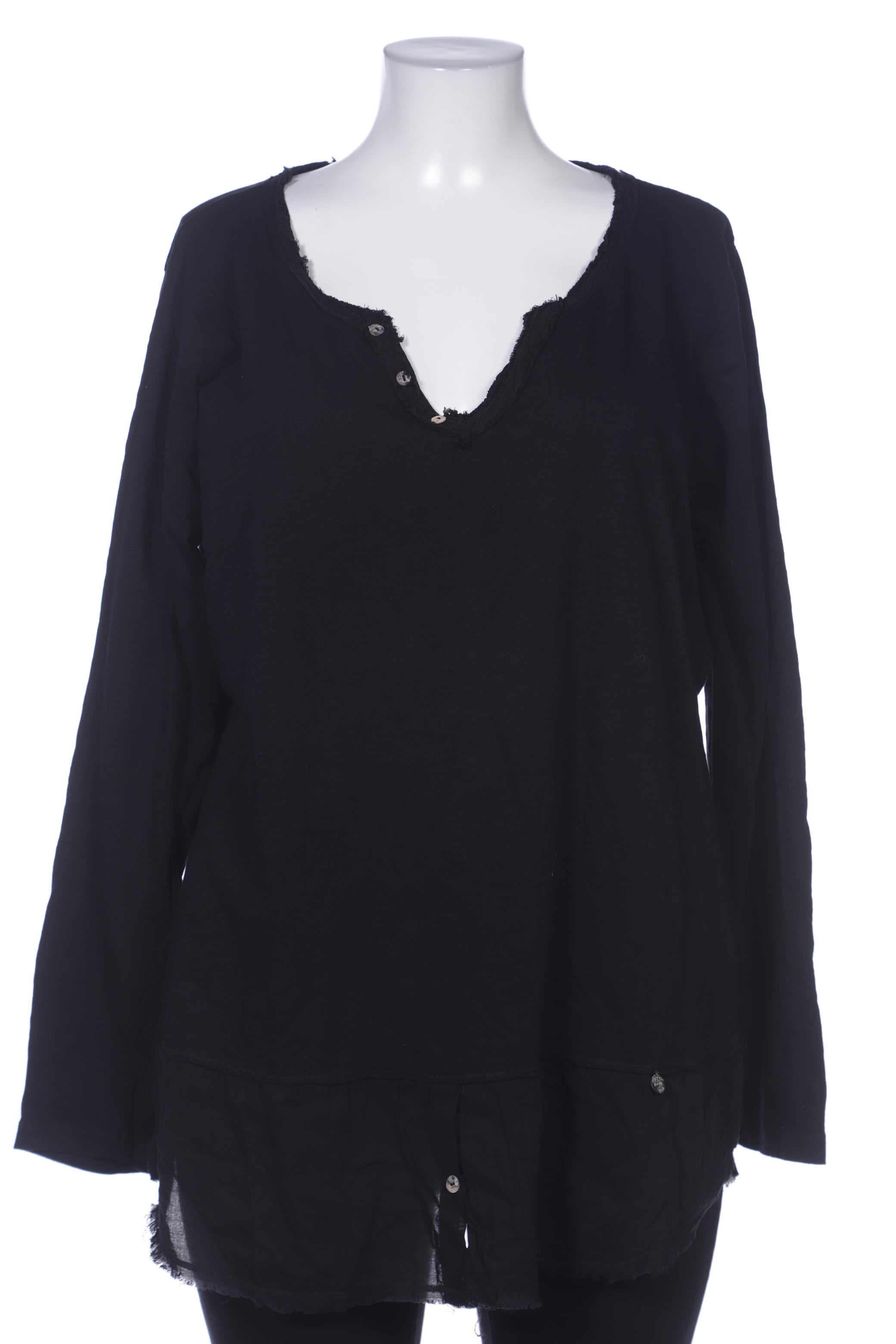 

tredy Damen Langarmshirt, schwarz, Gr. 52