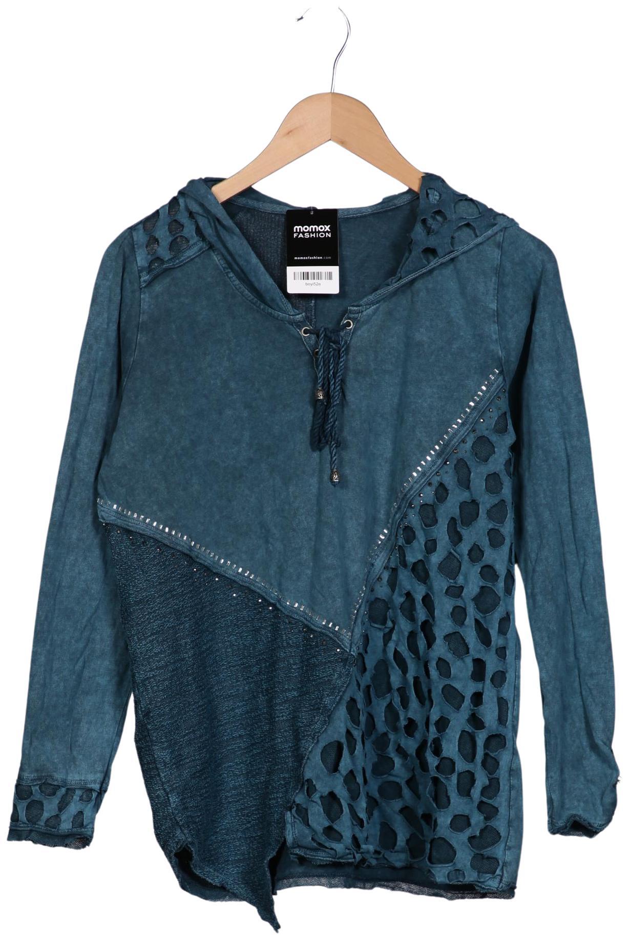 

tredy Damen Langarmshirt, türkis, Gr. 44