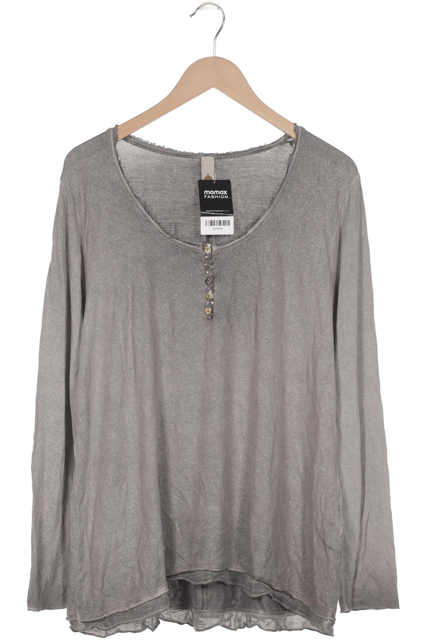 

tredy Damen Langarmshirt, grau, Gr. 48