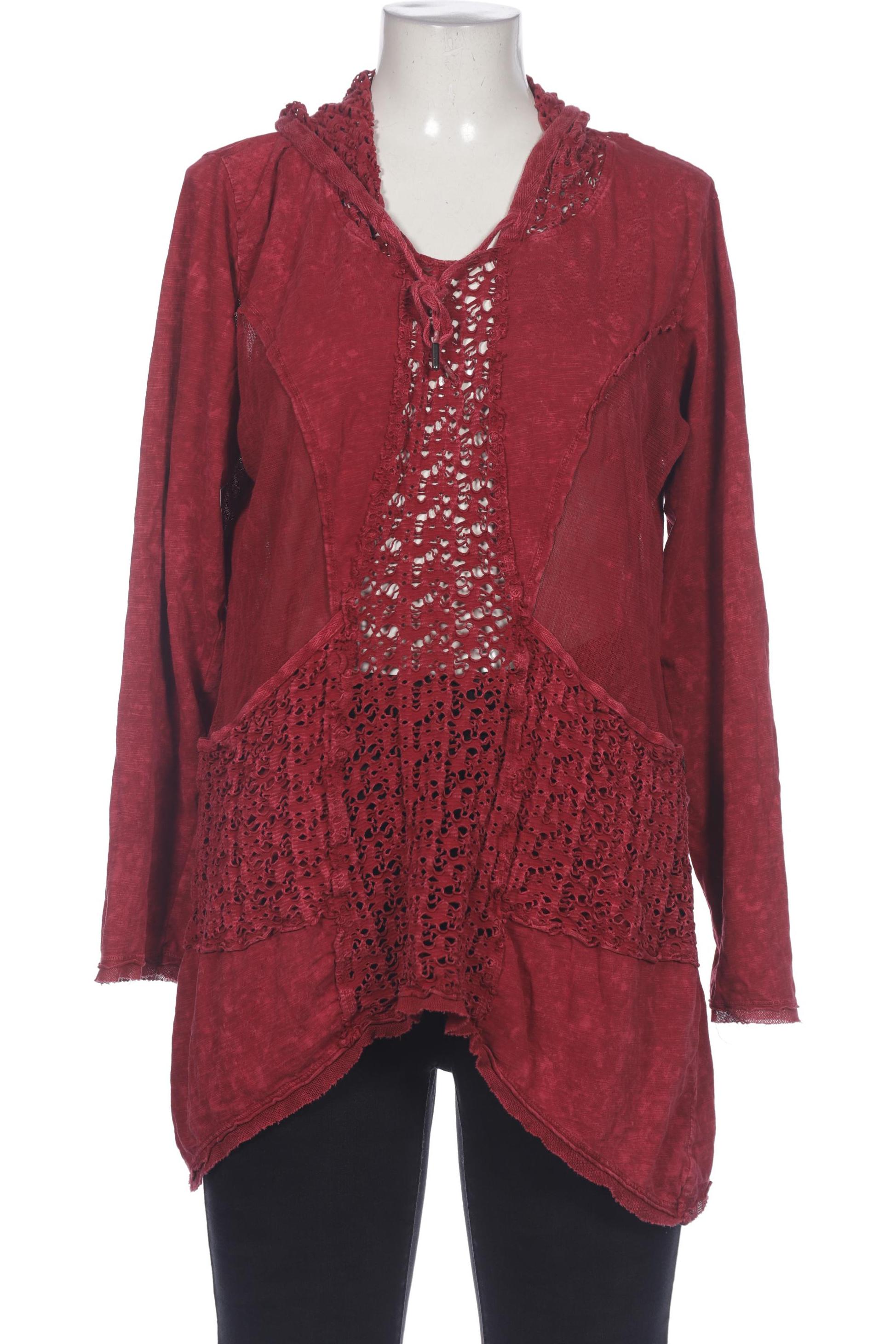 

tredy Damen Langarmshirt, rot, Gr. 42