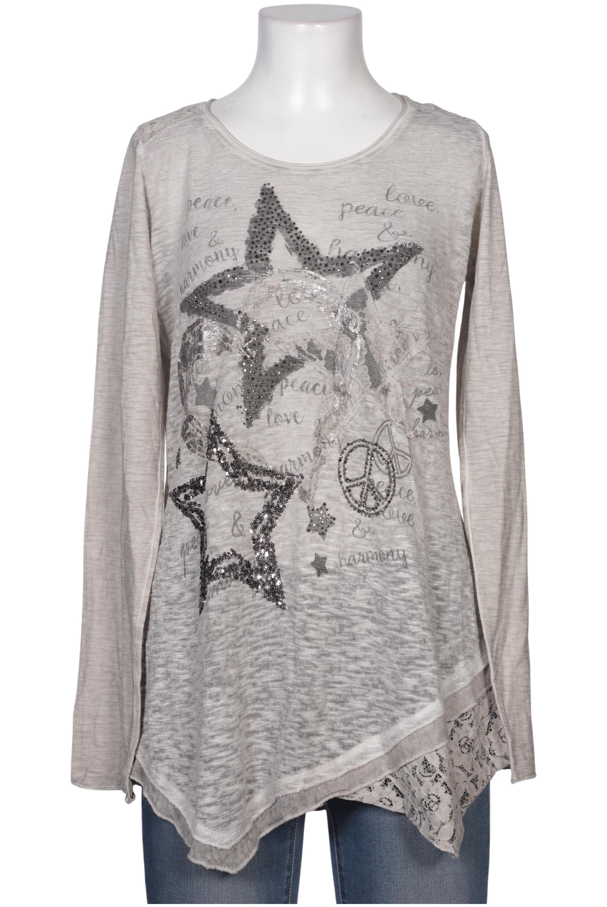 

tredy Damen Langarmshirt, beige, Gr. 36