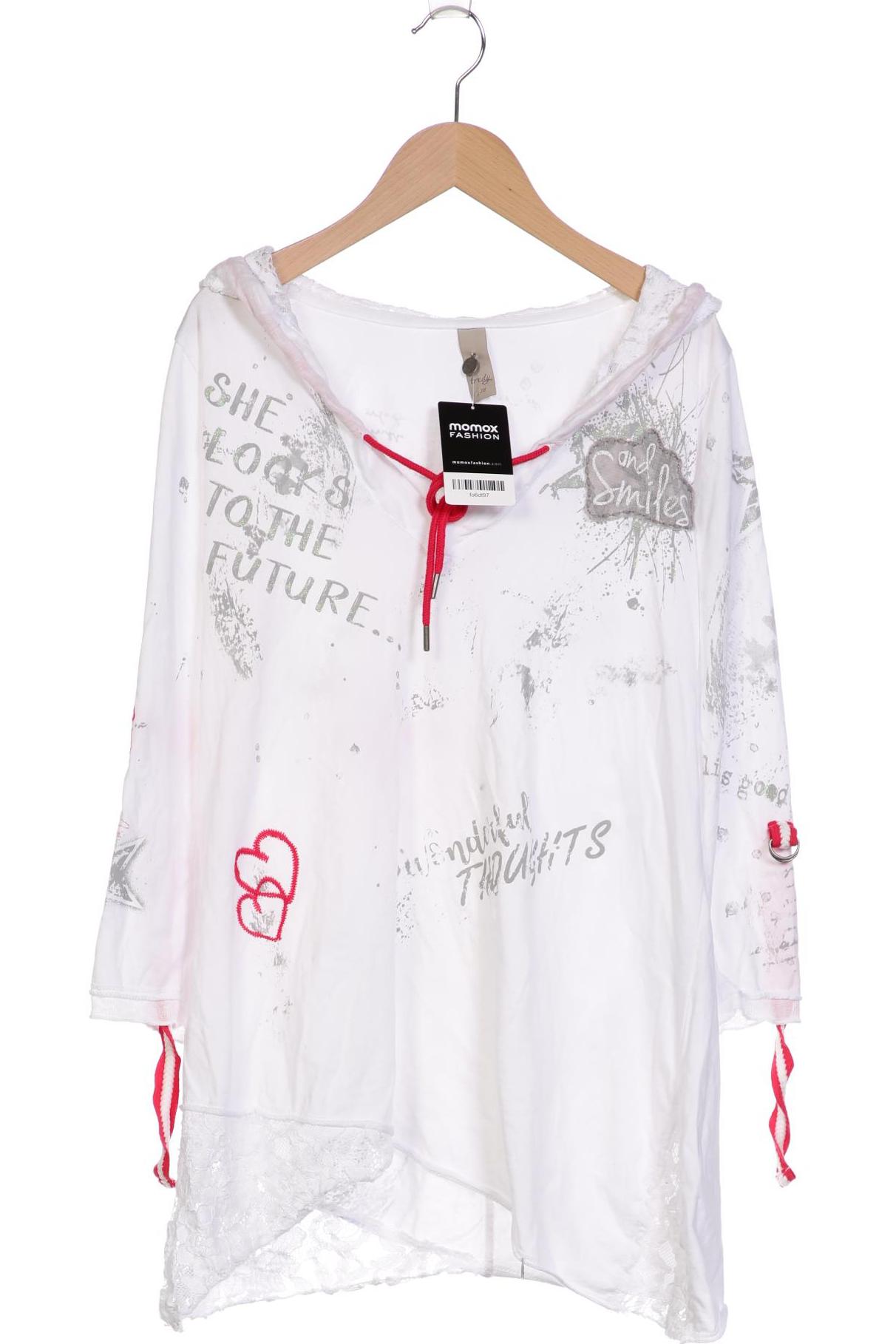 

tredy Damen Langarmshirt, weiß, Gr. 38