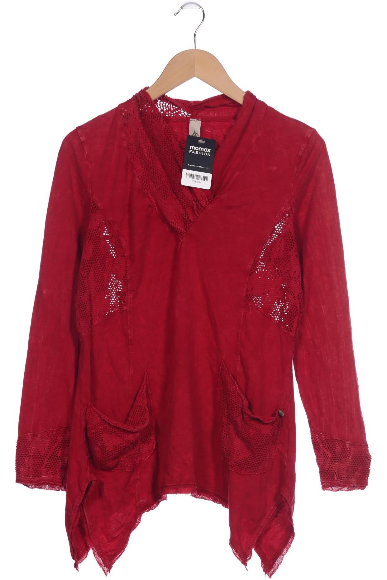 

tredy Damen Langarmshirt, rot, Gr. 38