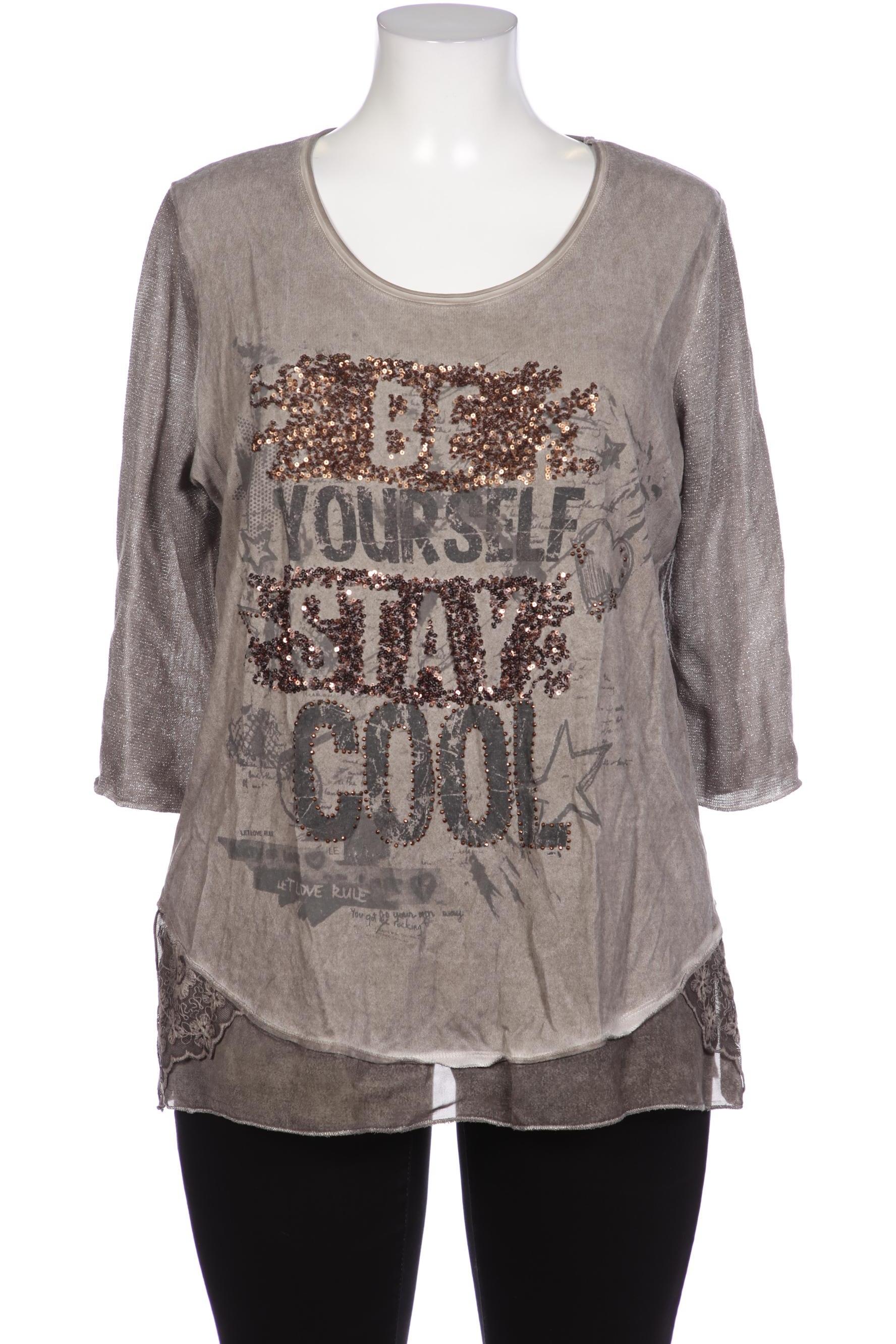

tredy Damen Langarmshirt, beige, Gr. 44