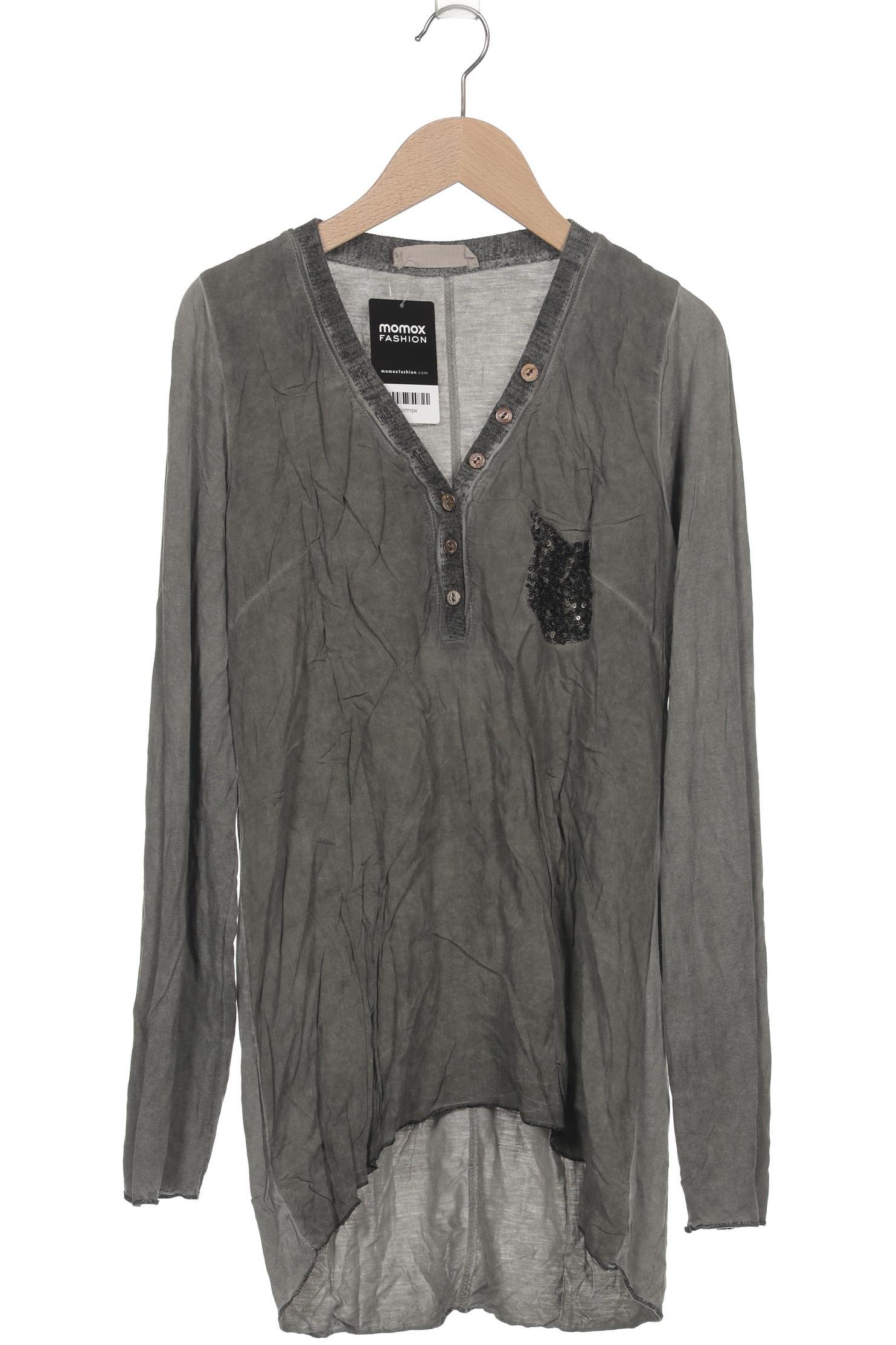 

tredy Damen Langarmshirt, grau, Gr. 36