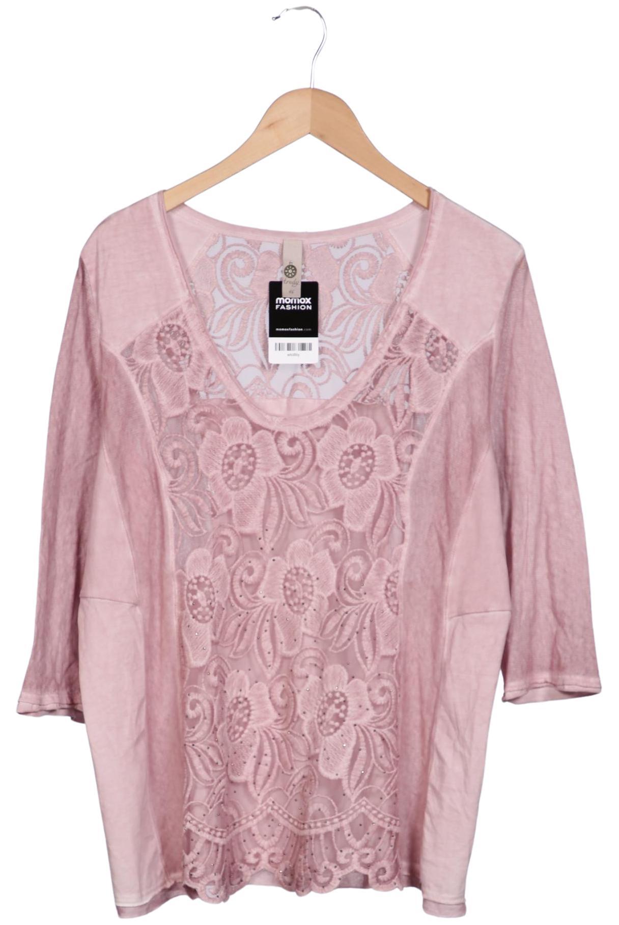 

tredy Damen Langarmshirt, pink, Gr. 46