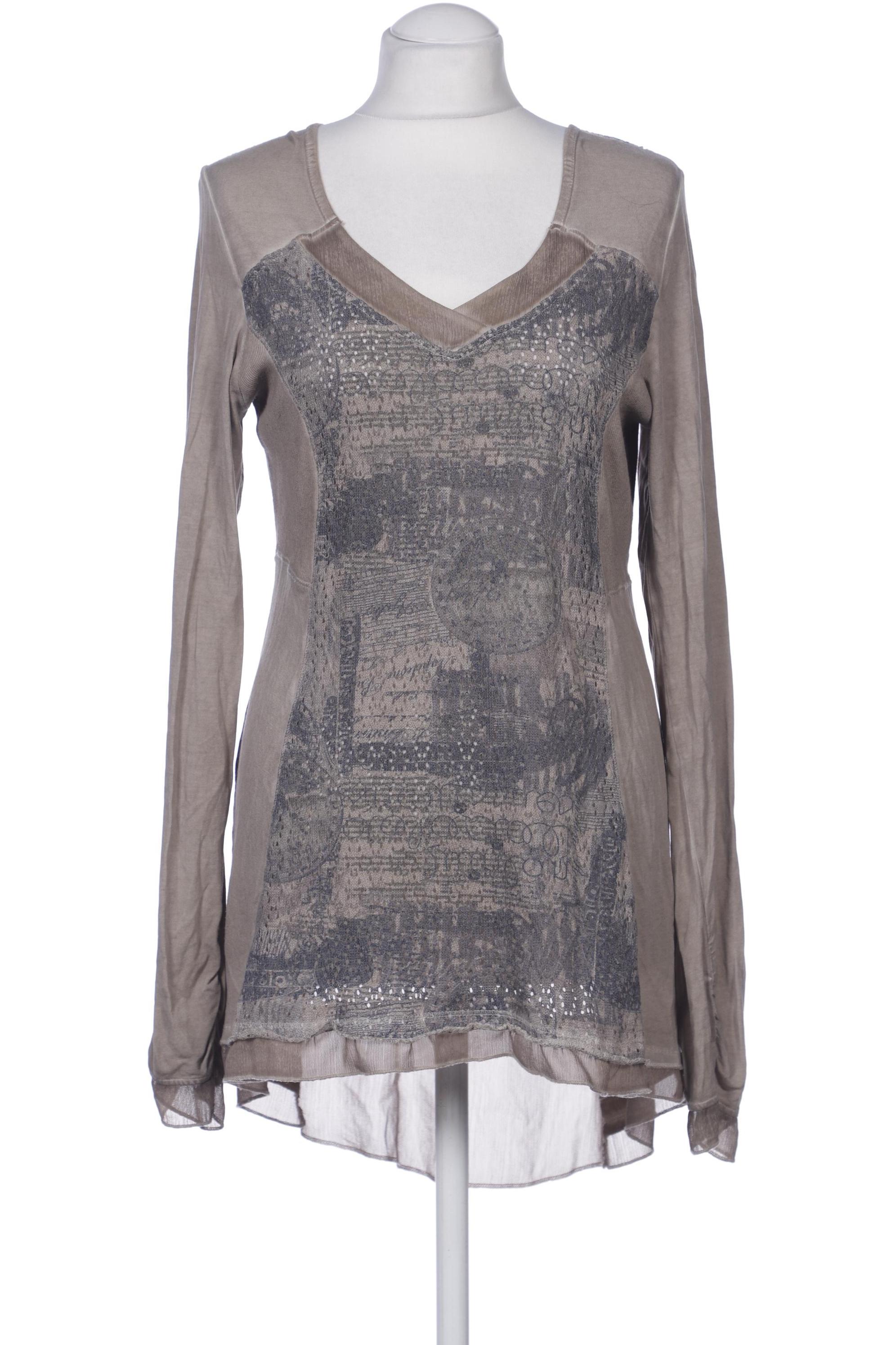 

tredy Damen Langarmshirt, beige, Gr. 38
