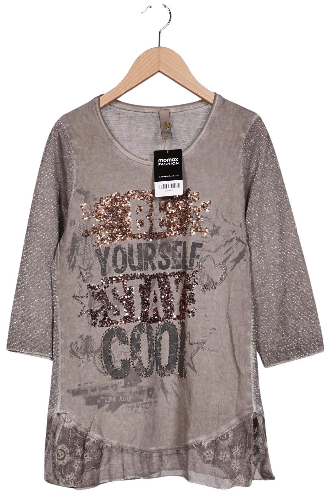 

tredy Damen Langarmshirt, grau, Gr. 36