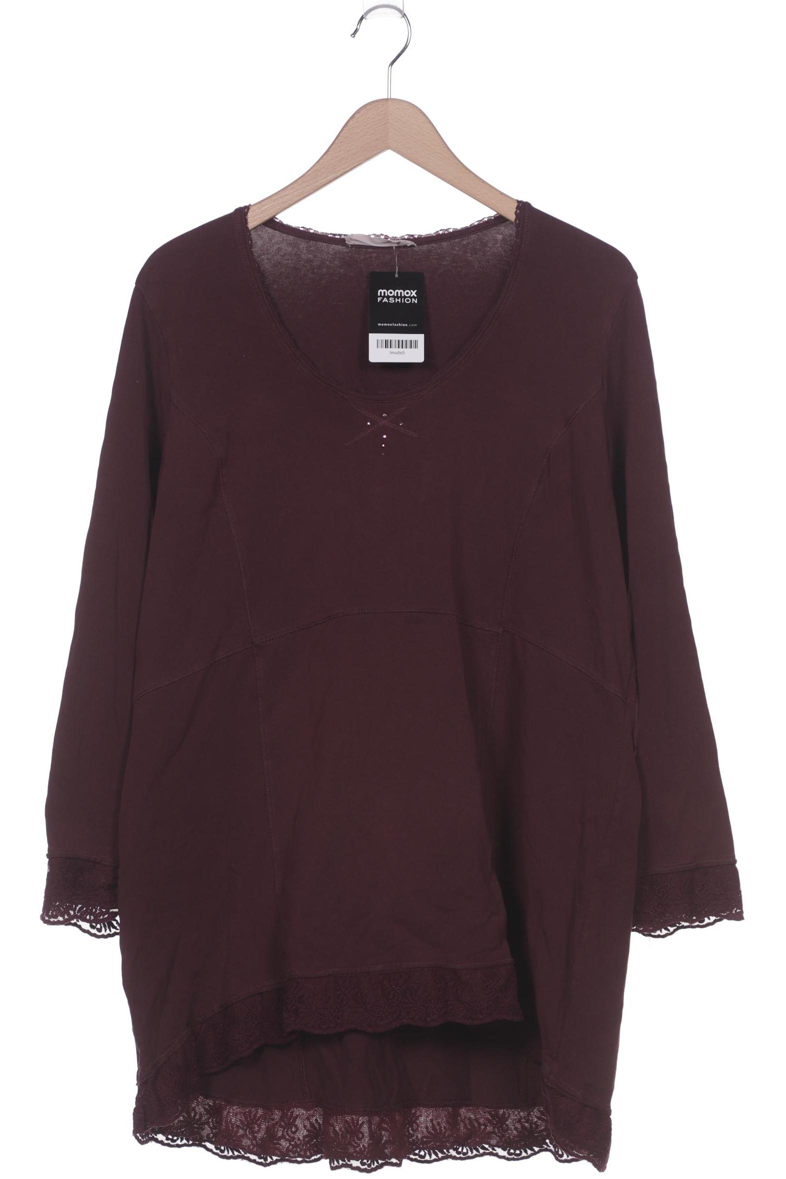 

tredy Damen Langarmshirt, bordeaux, Gr. 48