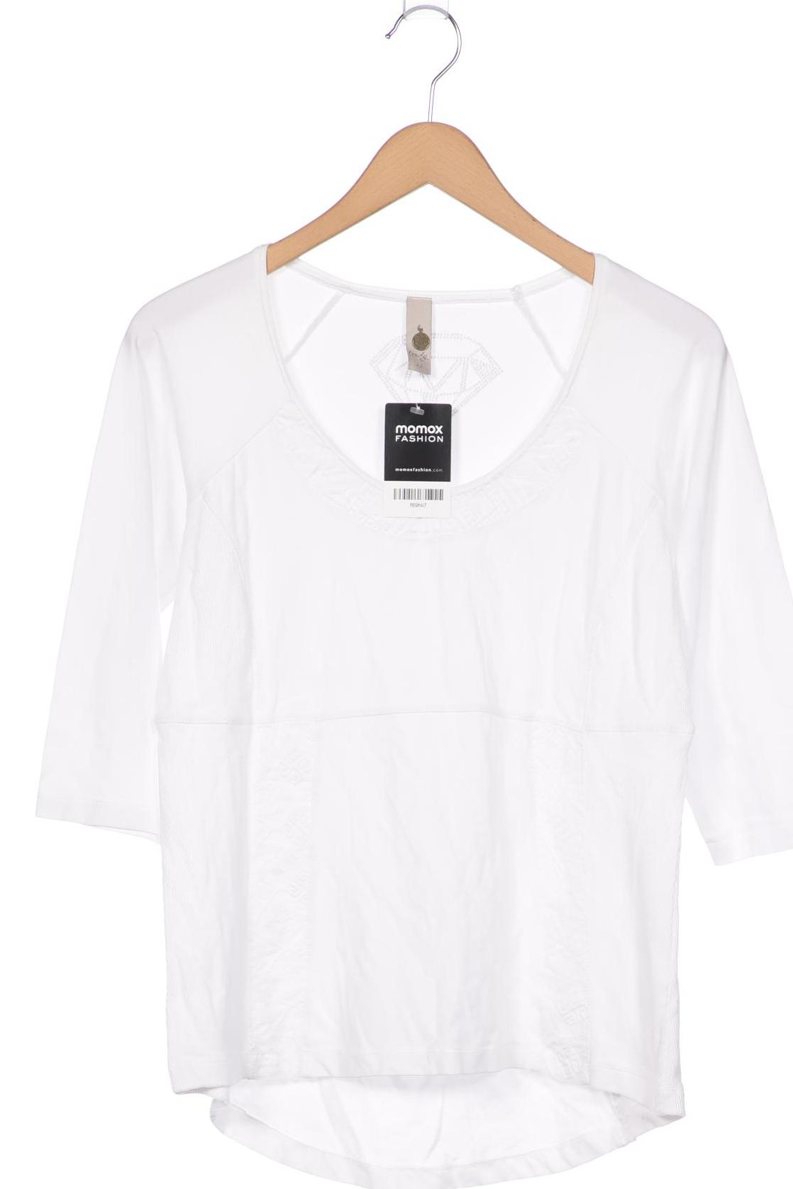 

tredy Damen Langarmshirt, weiß, Gr. 42
