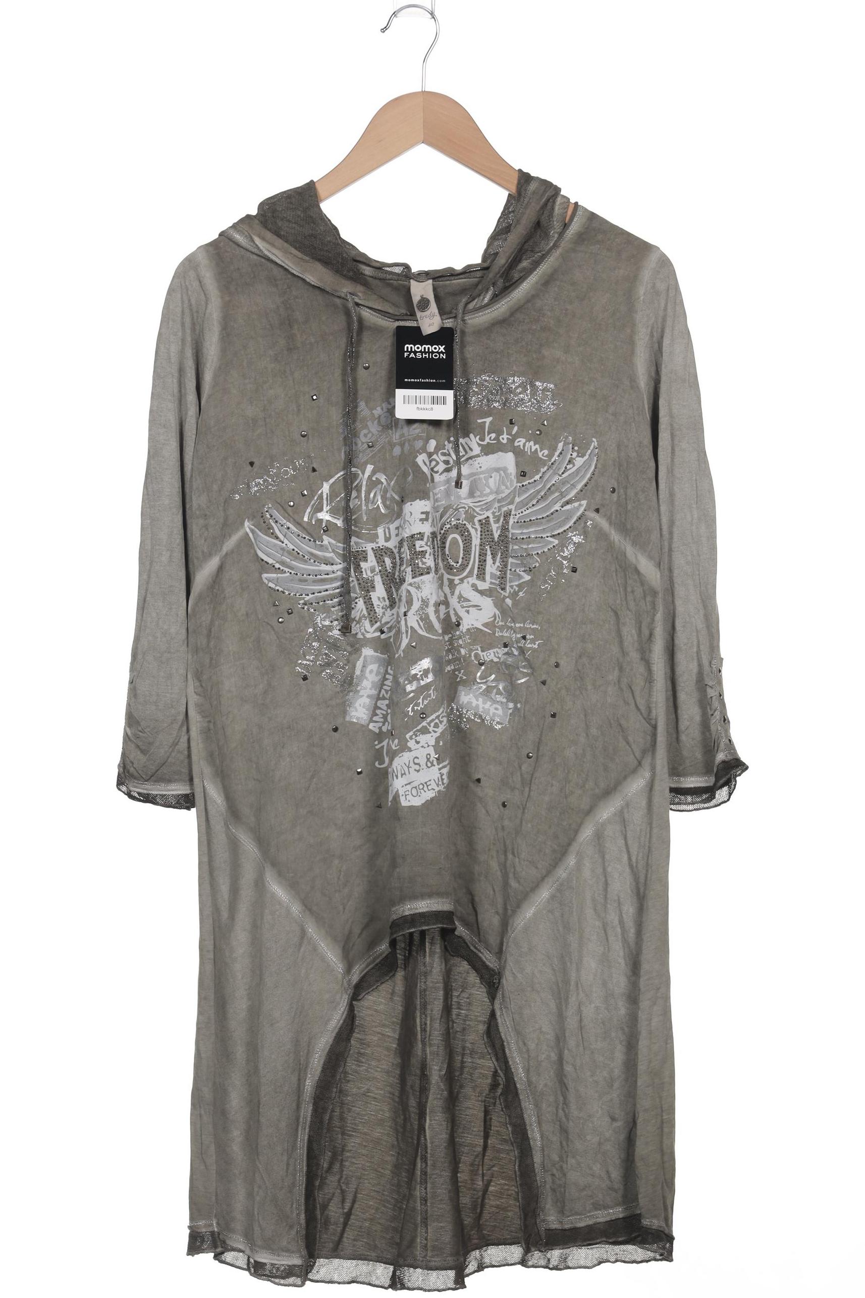 

tredy Damen Langarmshirt, grau, Gr. 40